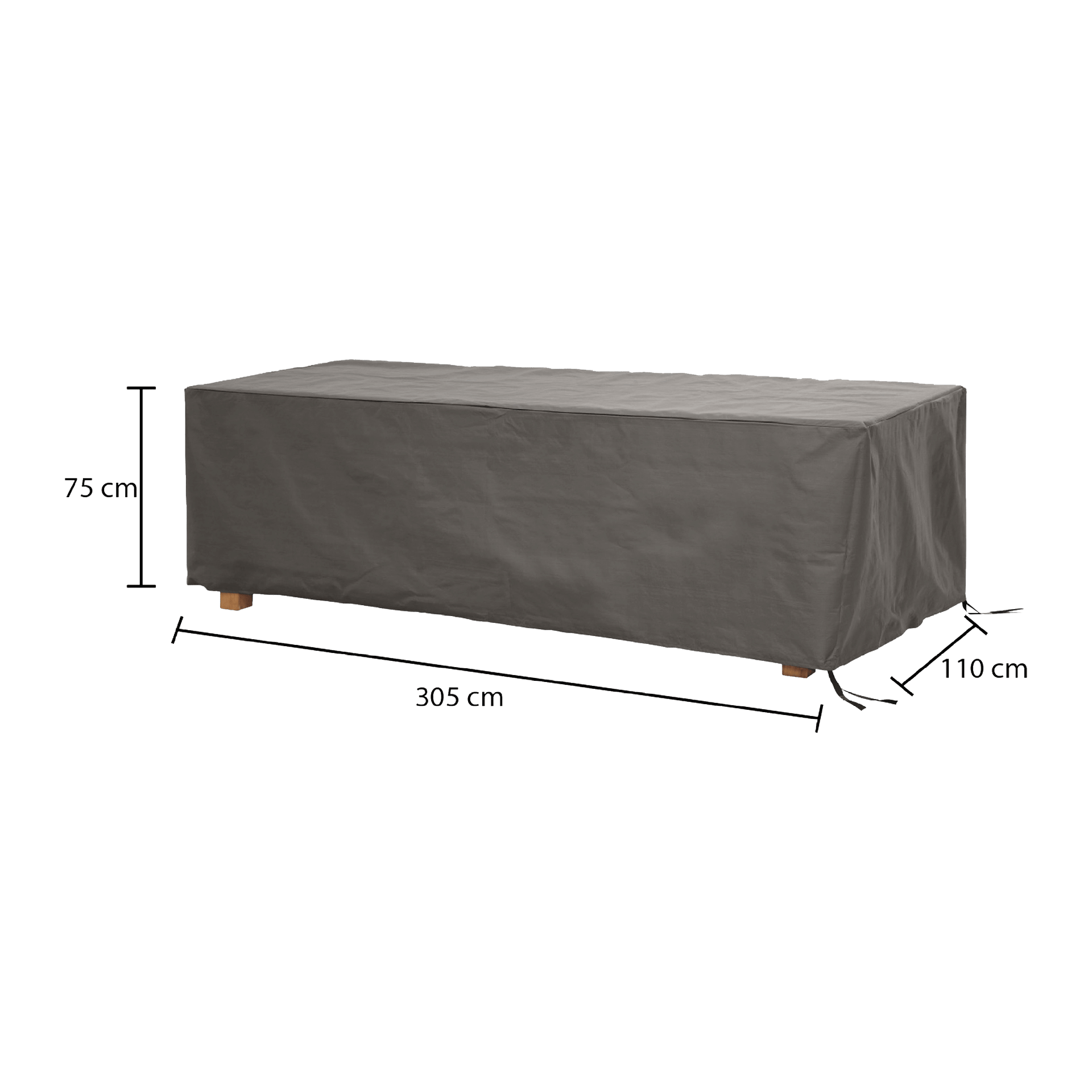 Premium Schutzhülle für Tisch rechteckig 305*110*75