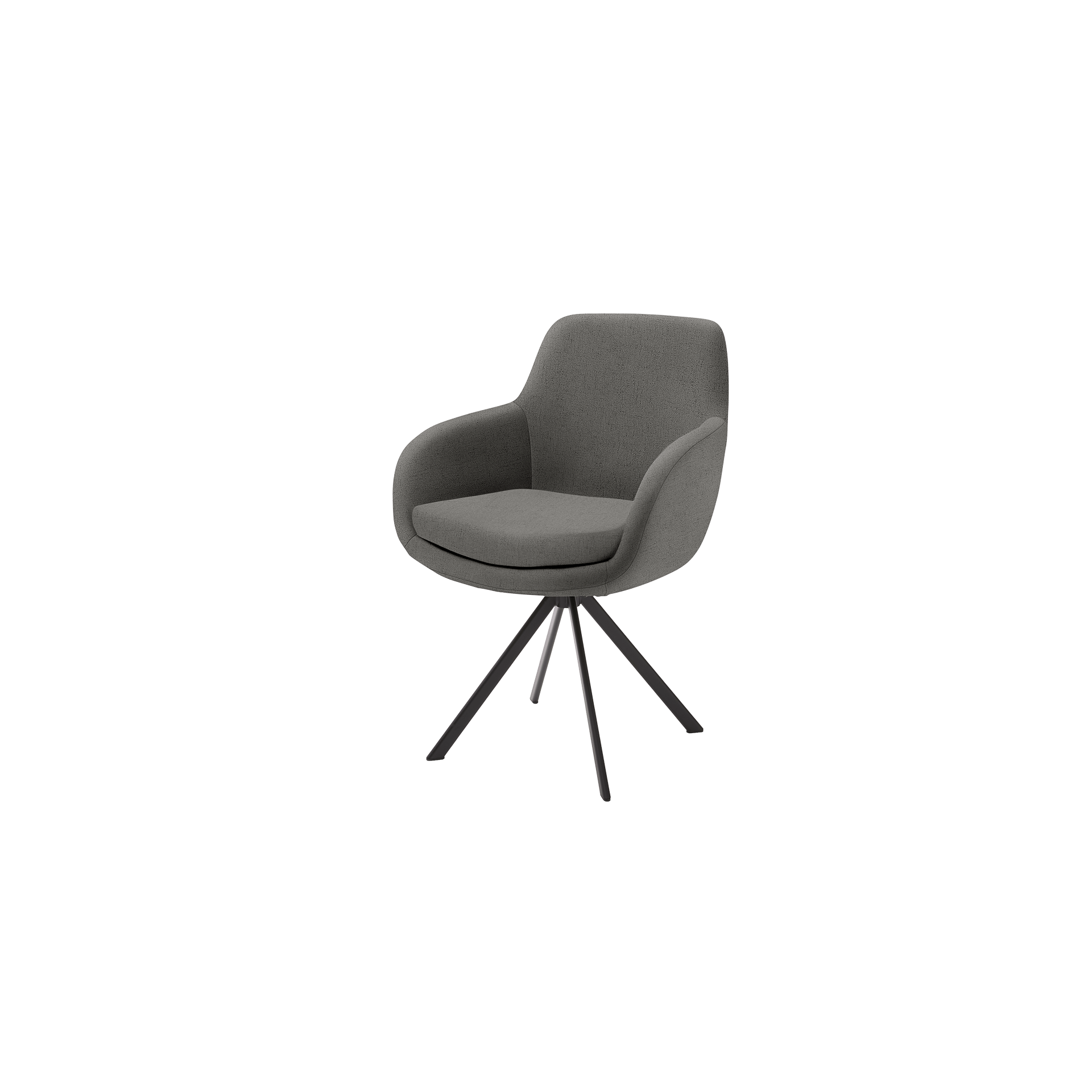 Musterring Armlehnstuhl Tavia Bezug Stoff Florida grey