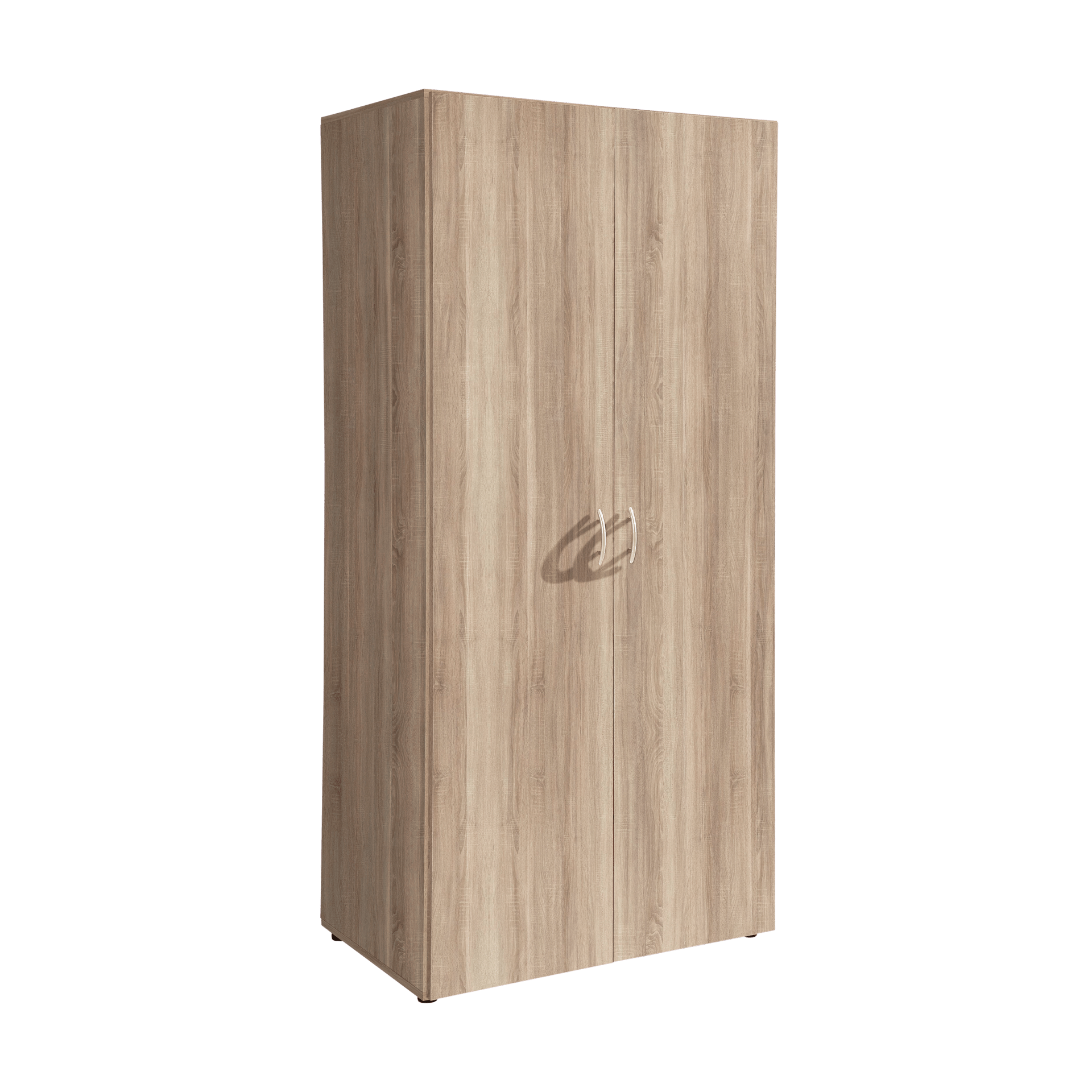 Drehtürenschrank Base 2-türig Eichefarben 52*81*177