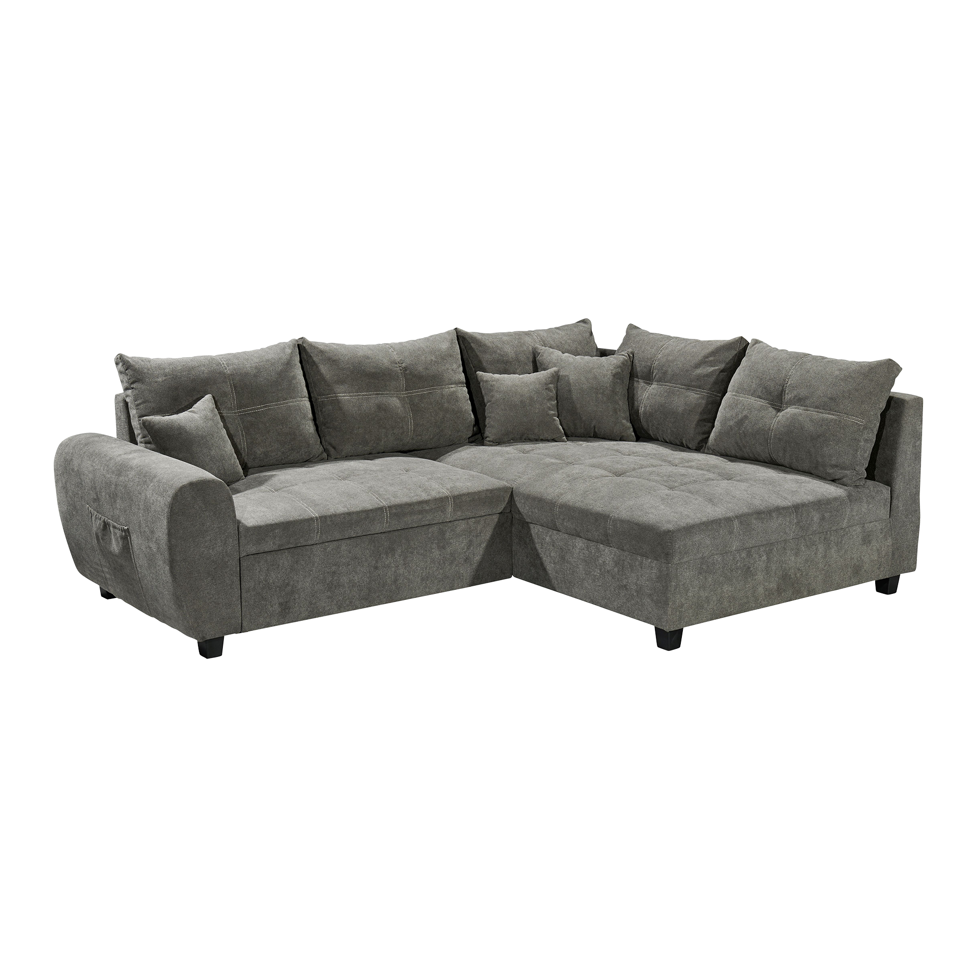 Ecksofa Lea Grau
