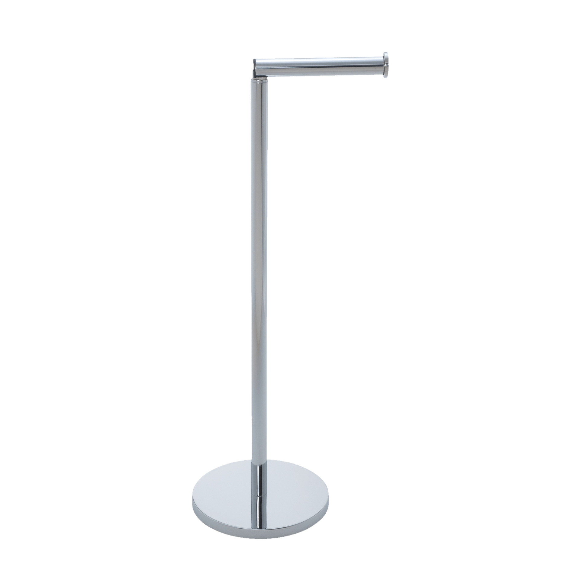 Wenko Toilettenpapierhalter Silber glänzend