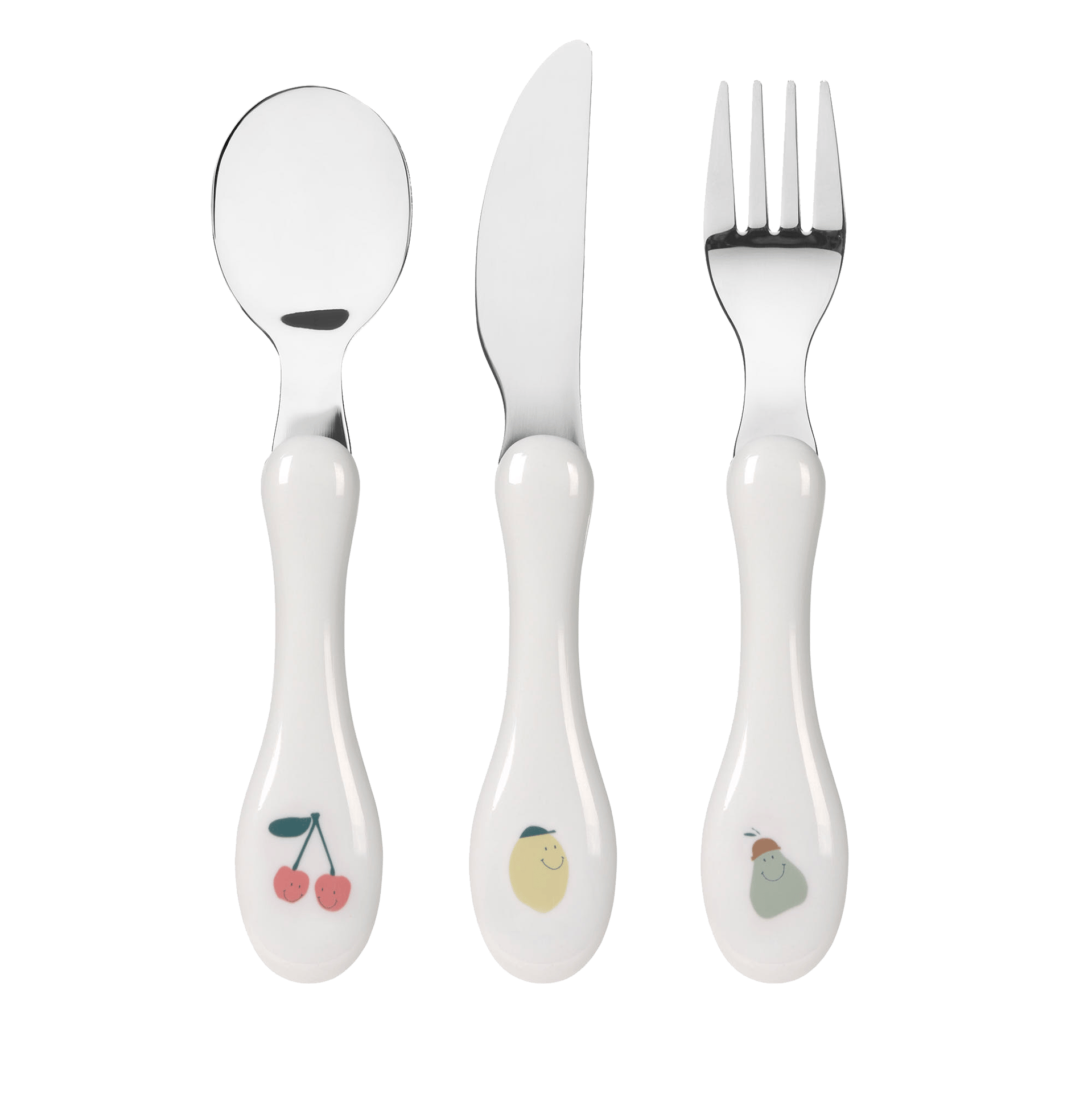 Kinderbesteck Cutlery 3-teilig Happy Fruits