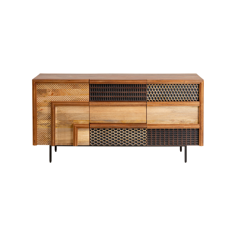 Kare Sideboard Gino Holzfarben