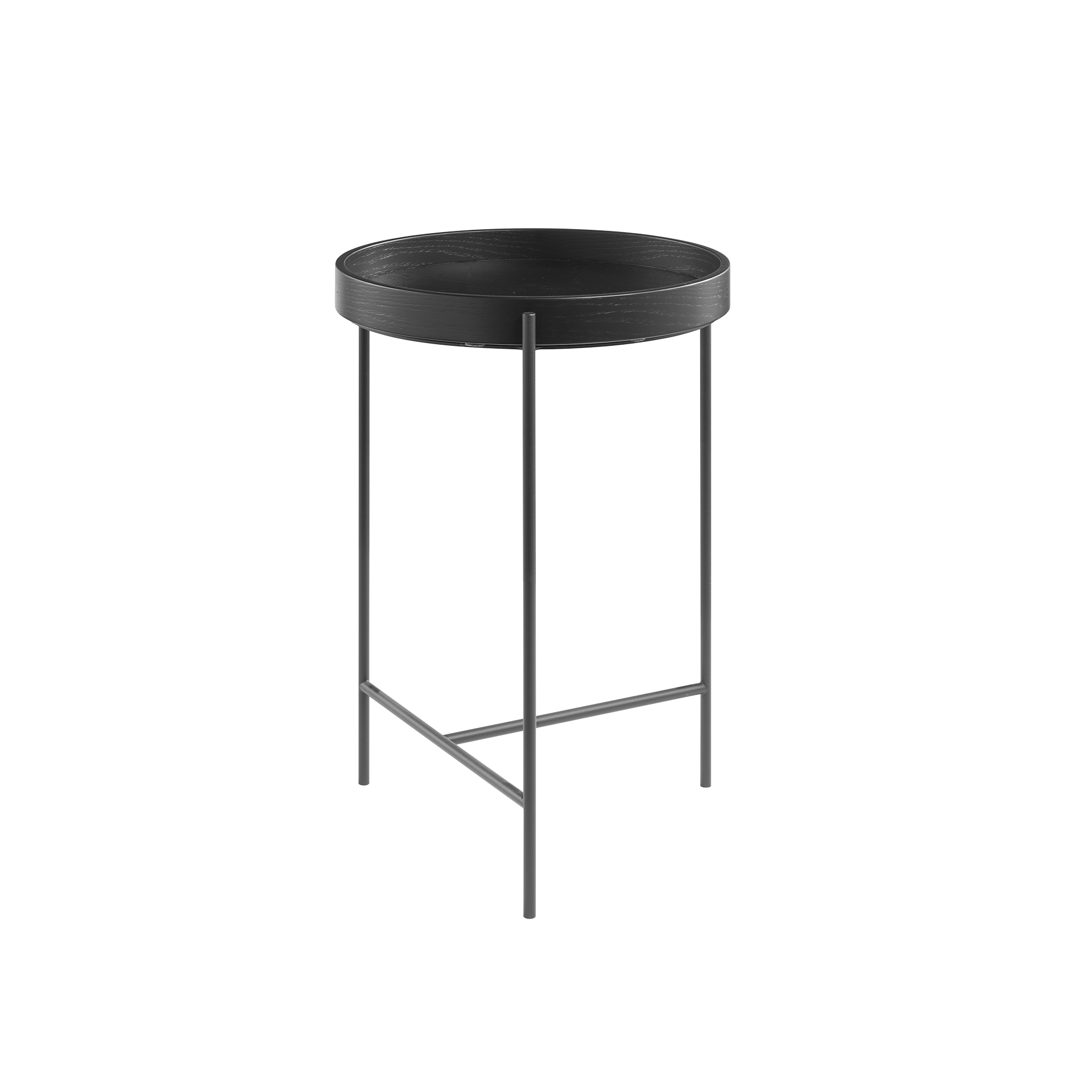 Musterring Beistelltisch JustB! M110.1802 Eiche Schwarz lackiert, furniert, Gestell Metall Anthrazit matt Musterring Beistelltisch JustB! M110.1802 Eiche Schwarz lackiert, furniert, Gestell Metall Anthrazit matt
