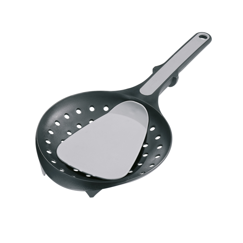 Gefu Spätzlelöffel Scodel Schwarz-Silber