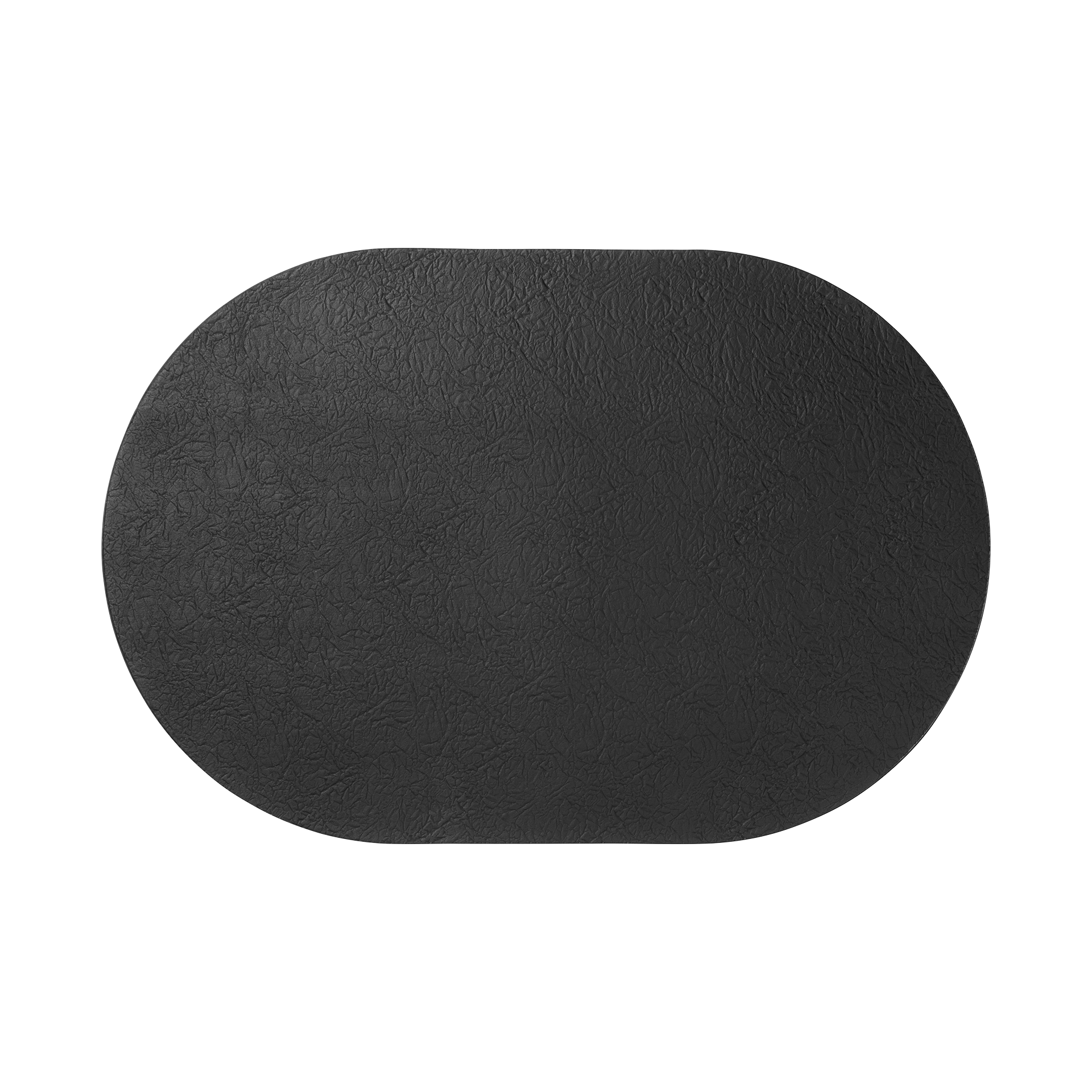 Tischset Relevo Schwarz matt
