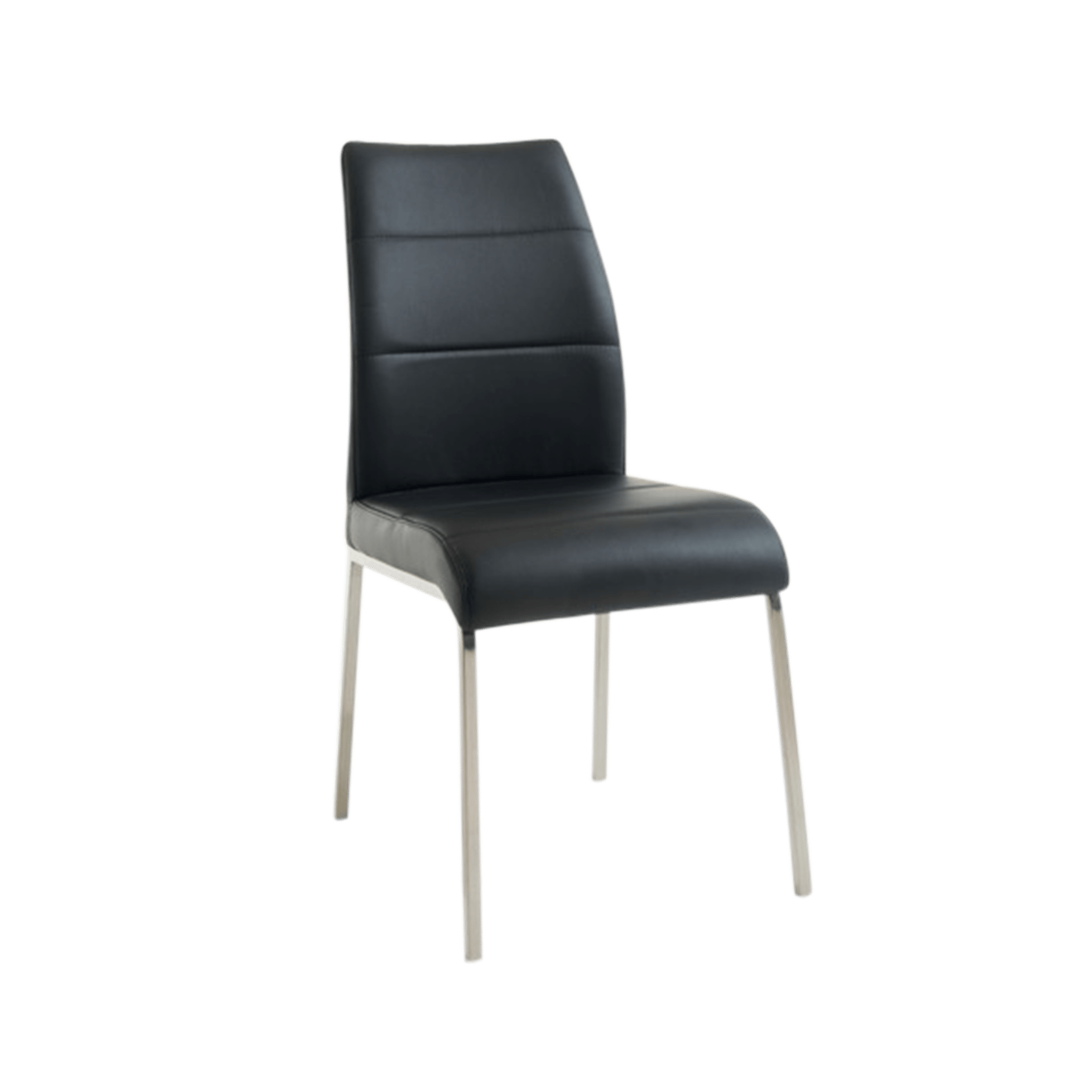 Stuhl Folke Leder Schwarz Stuhl Folke Leder Schwarz