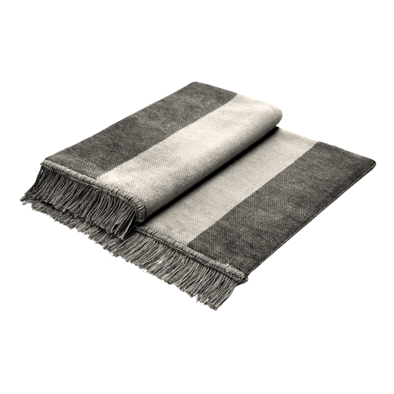 Biederlack Decke S&P Silber 100x200cm Biederlack Decke S&P Silber 100x200cm