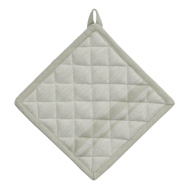 Topflappen Tia Rauchgrün 20x20 Topflappen Tia Rauchgrün 20x20