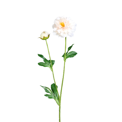 Kunstblume Ranunkel Cream