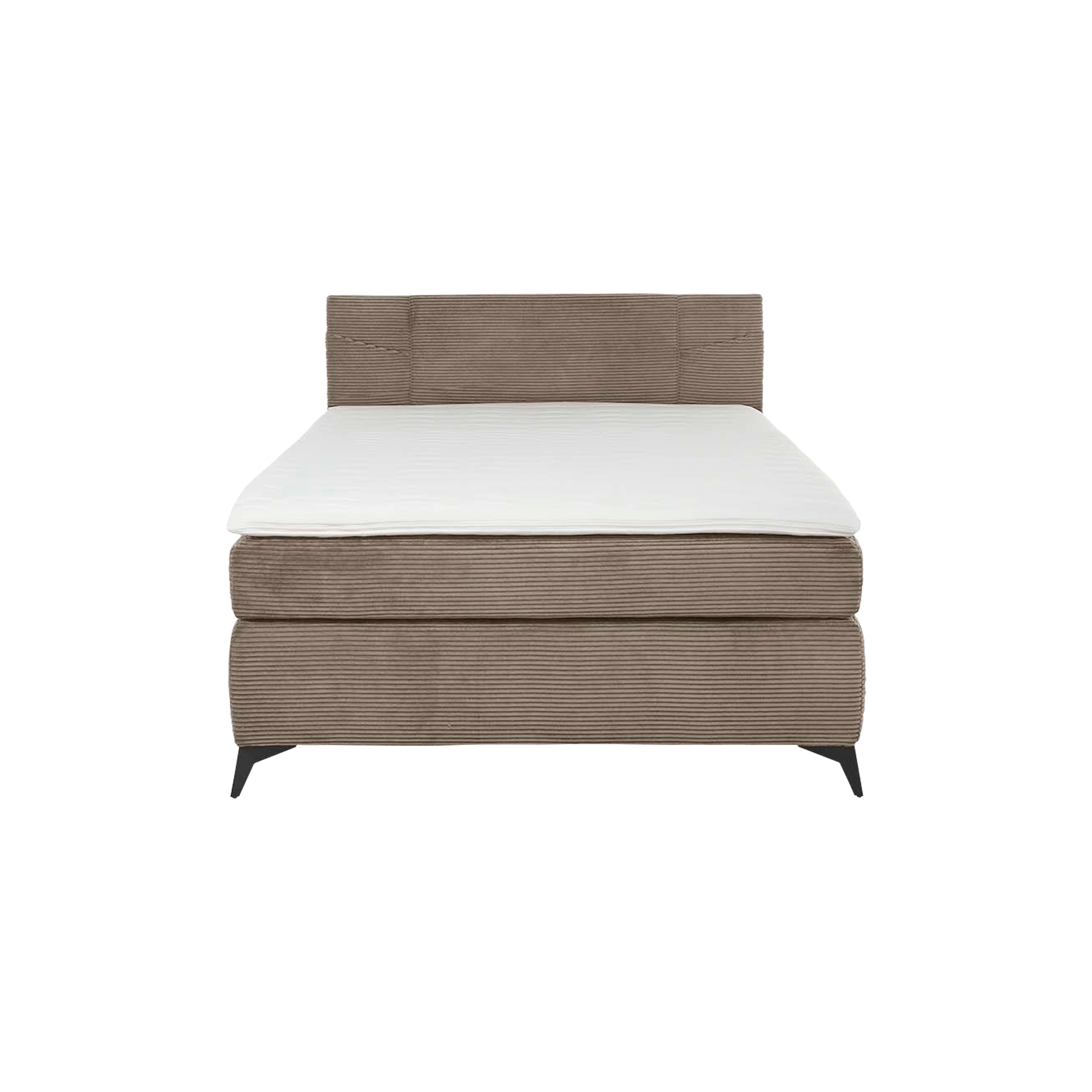 Boxspringbett Jodie Braun 140x200 cm