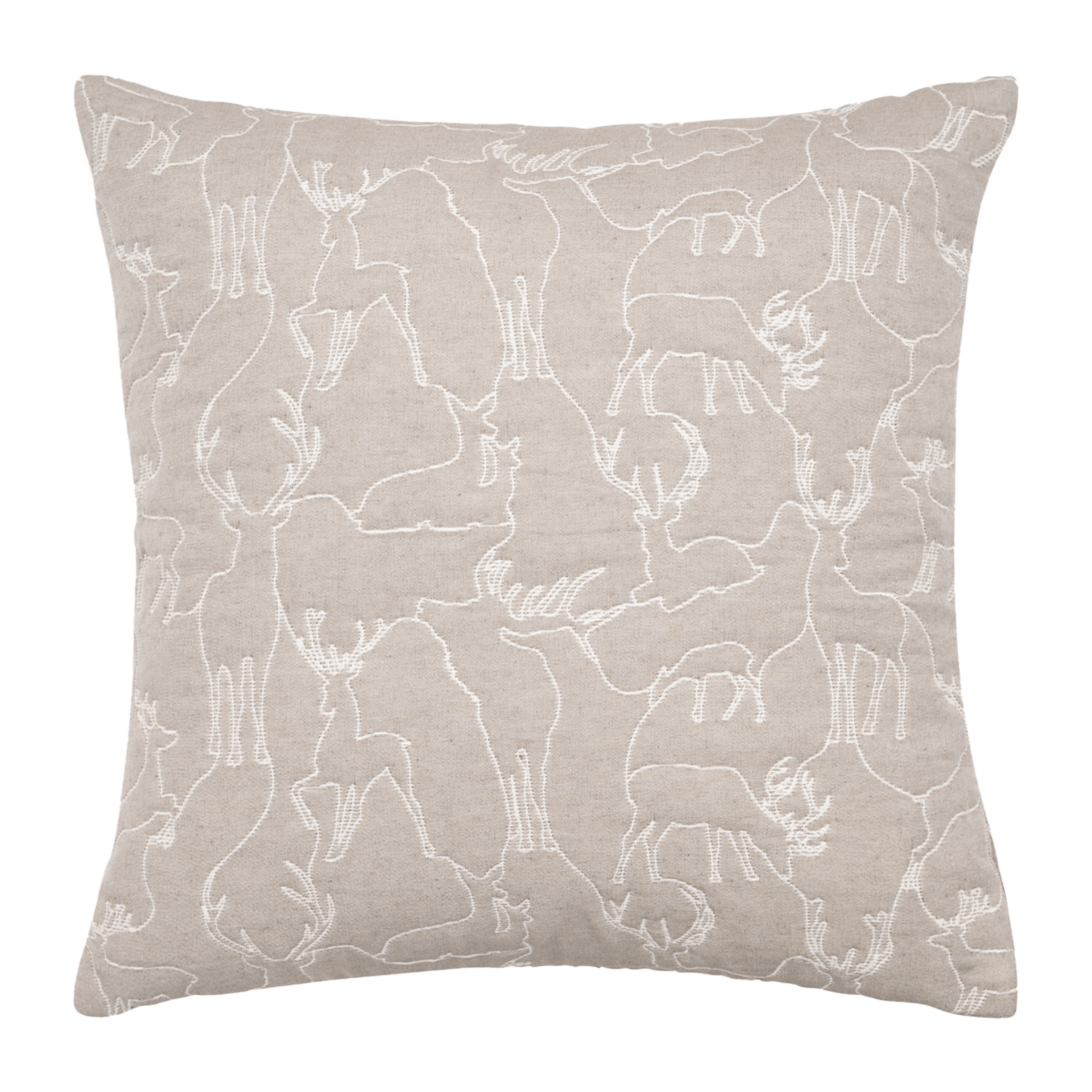 Kissenhülle Wild Deer Beige 50x50cm Kissenhülle Wild Deer Beige 50x50cm