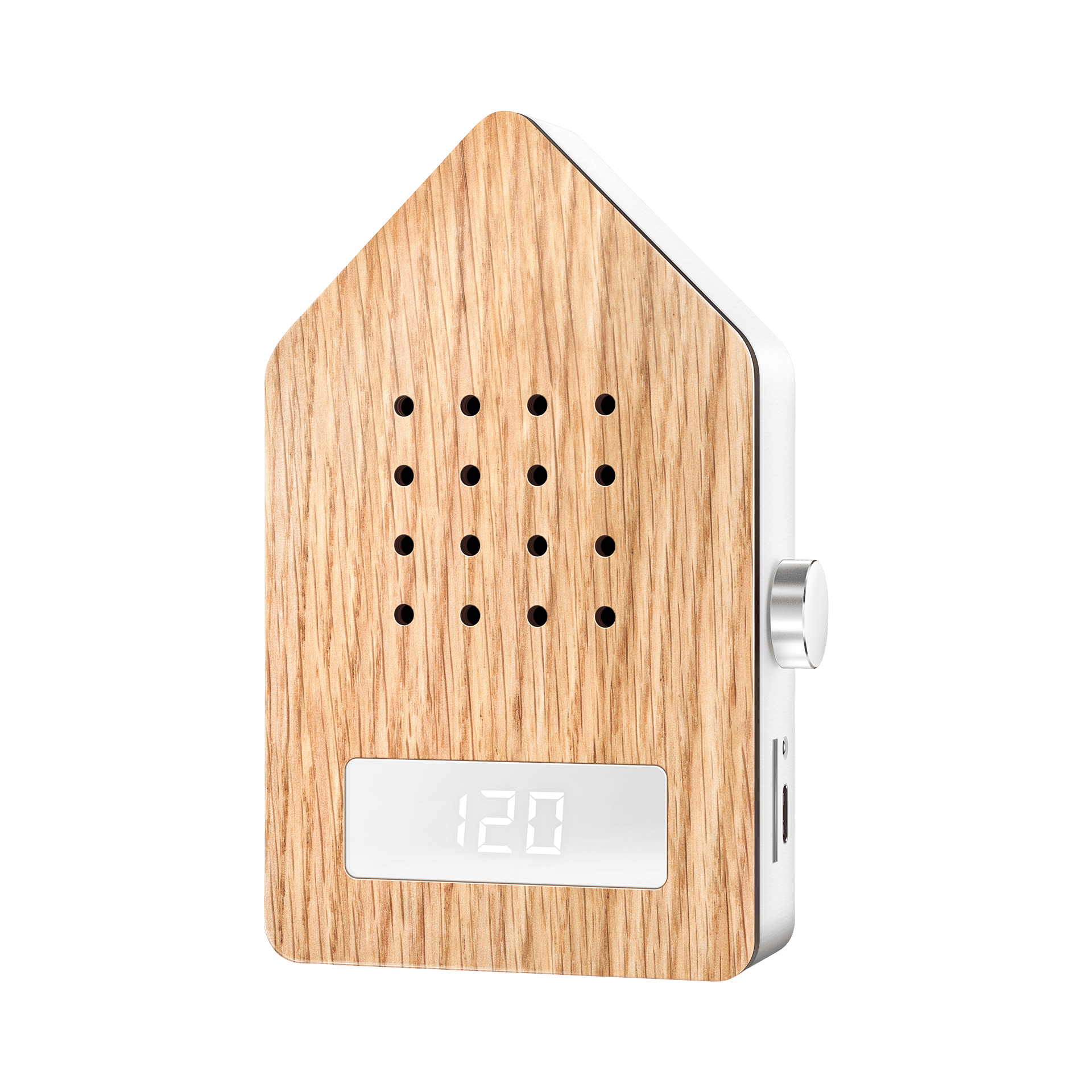 Dekoaufsteller Birdy Braun