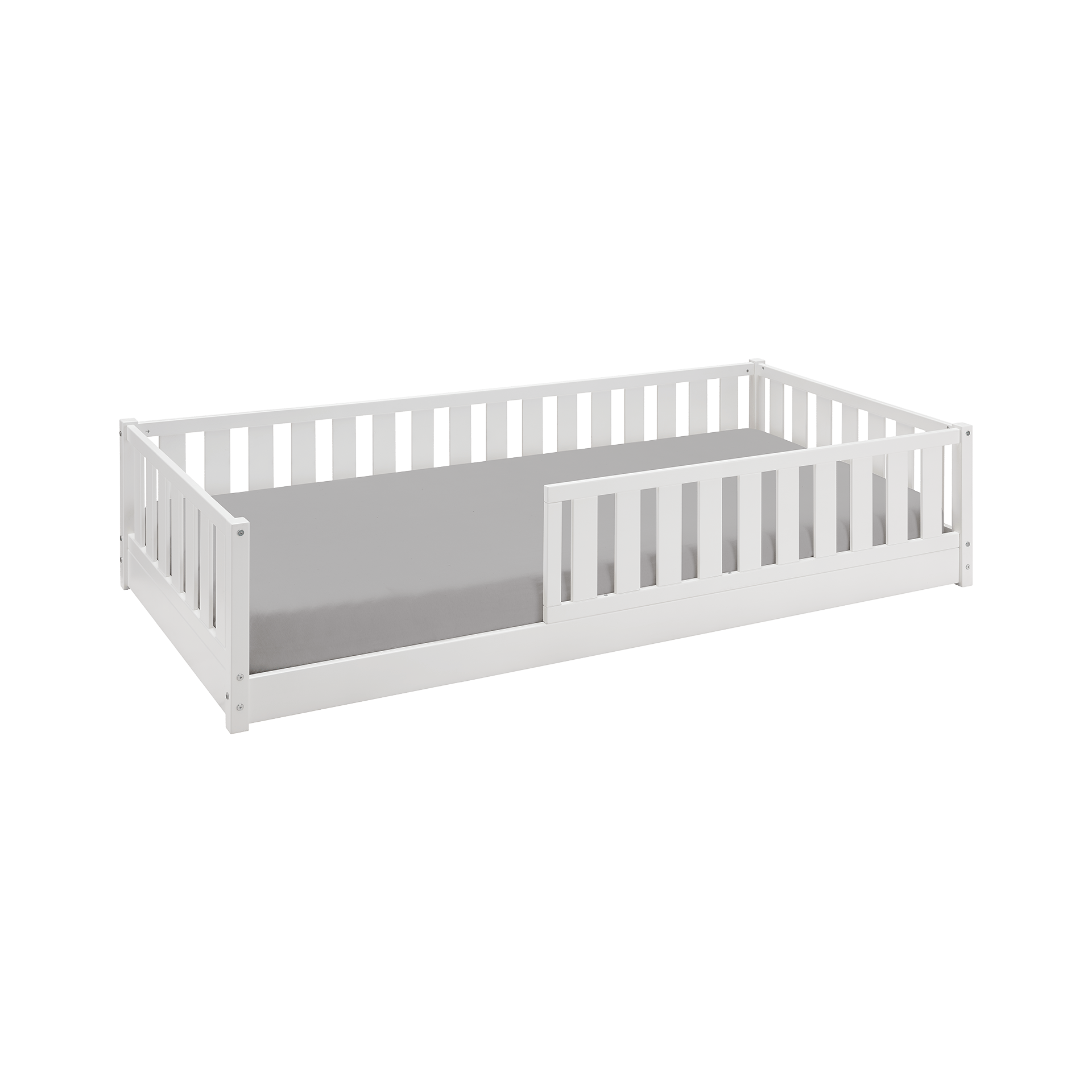 Bett Loco Gestell Buche massiv Weiß 120x200 cm Bett Loco Gestell Buche massiv Weiß 120x200 cm
