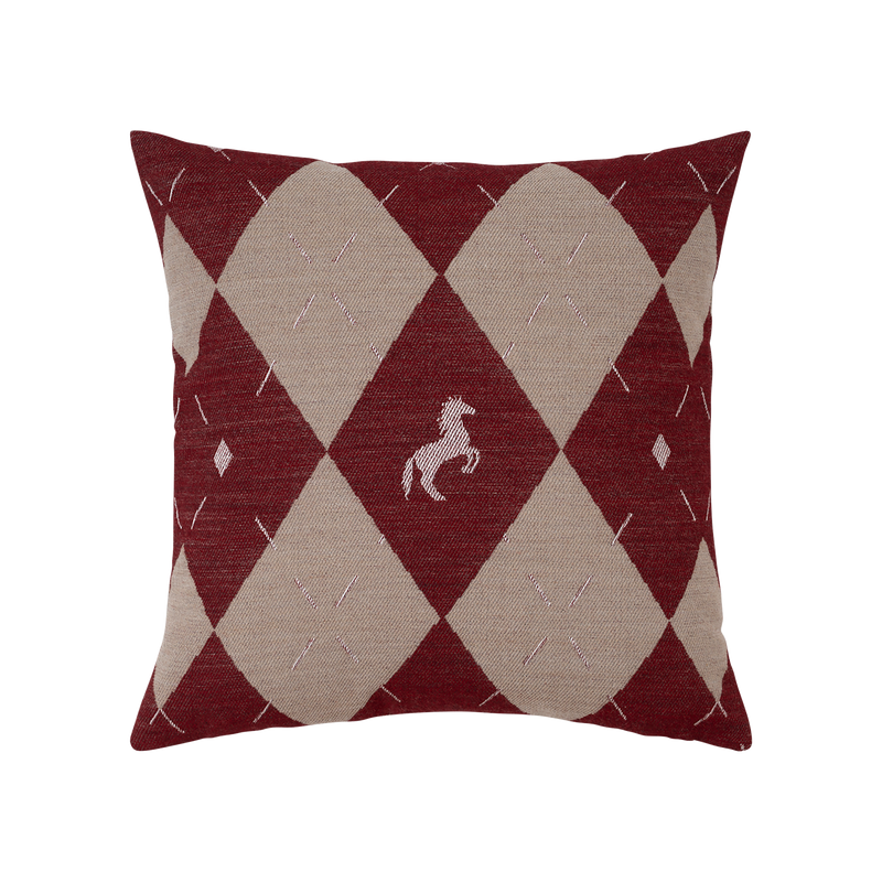Kissenhülle Lucky Bordeaux 45x45cm Kissenhülle Lucky Bordeaux 45x45cm