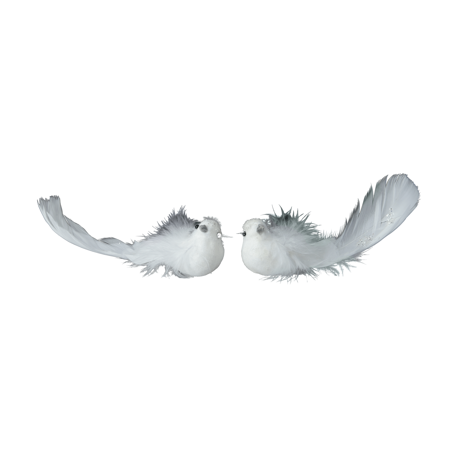 Dekoanhänger winterweiss