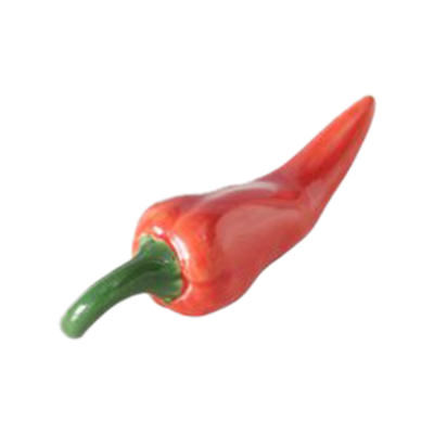 Dekoaufsteller Peperoni Rot