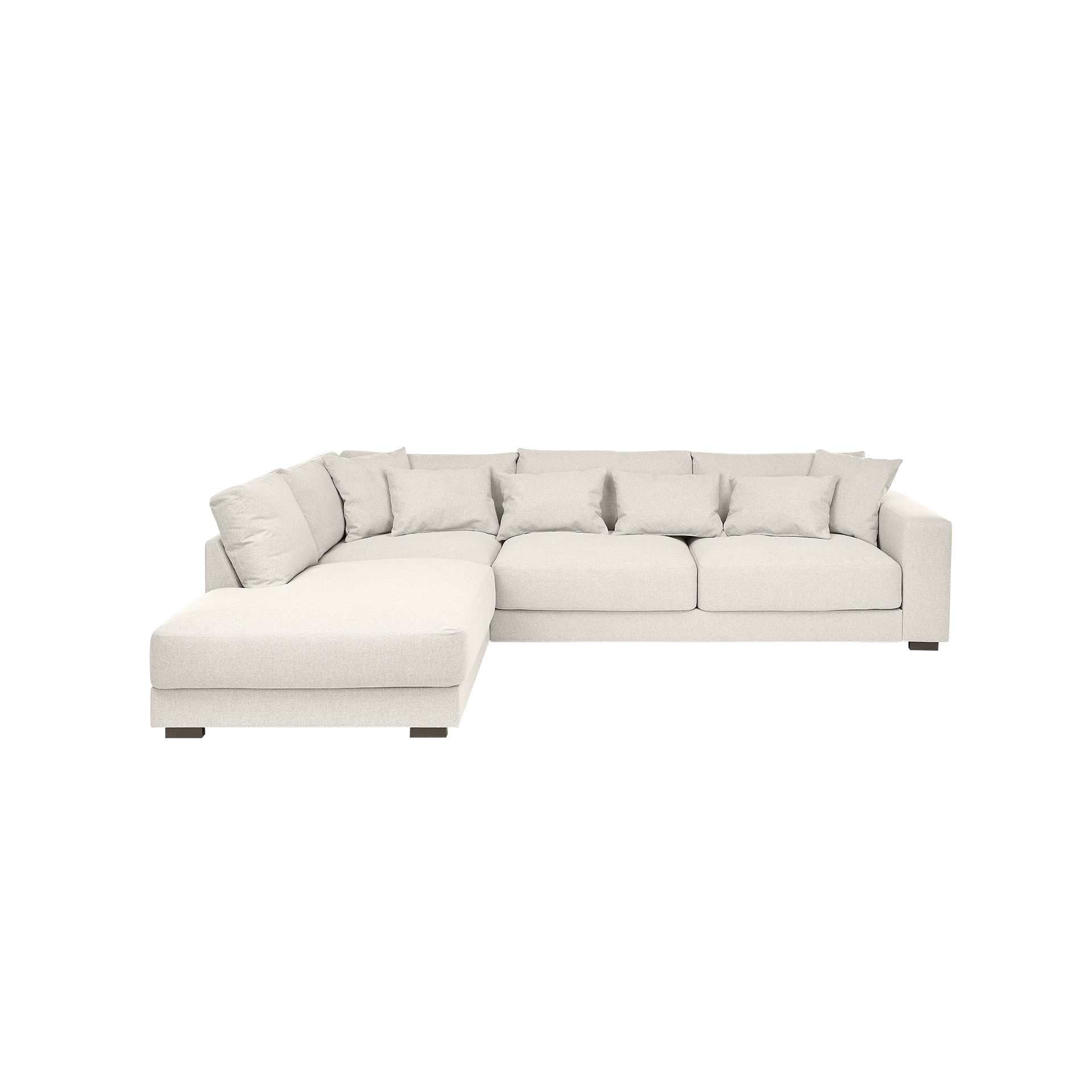Ecksofa Diego Weiß Ecksofa Diego Weiß