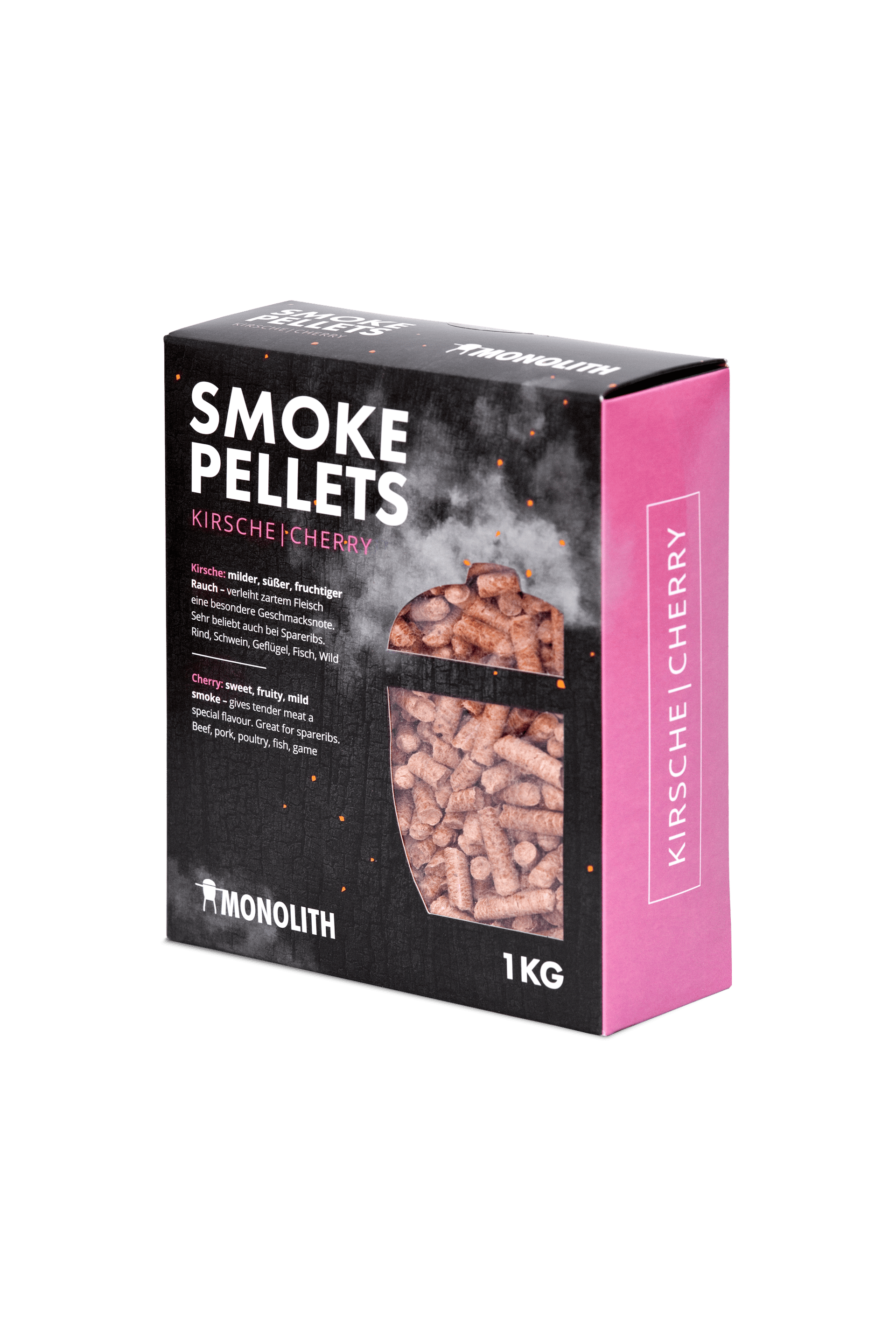 Monolith Smoke Pellets zum Räuchern Kirsche 1kg
