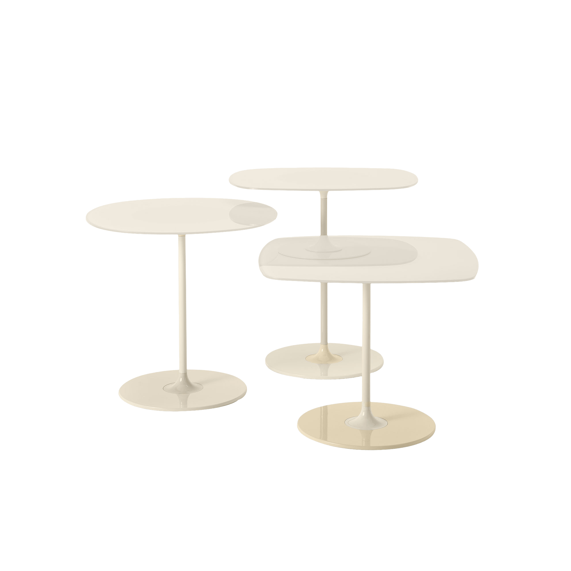 Kartell® Beistelltisch Thierry Weiß