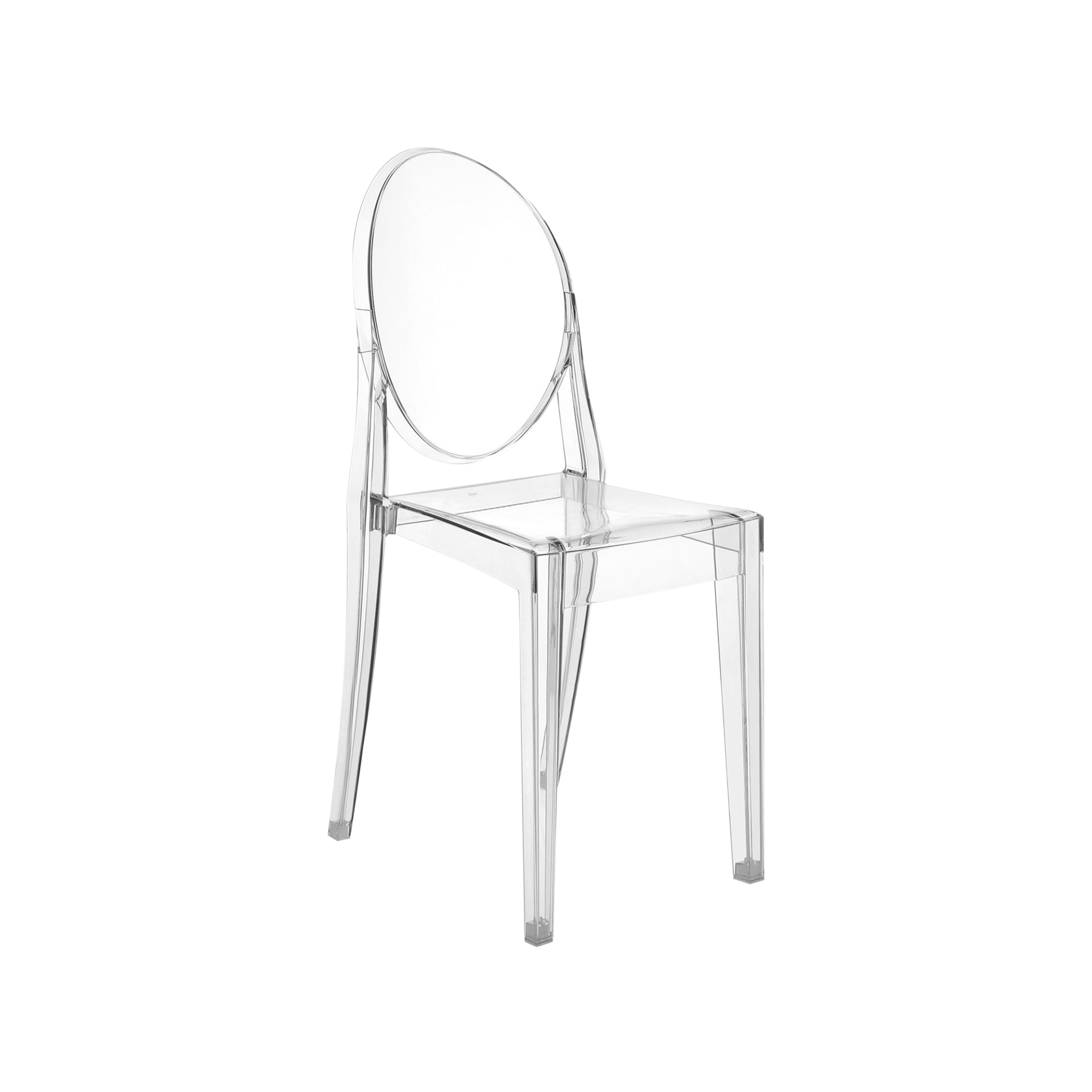 Kartell® Stuhl Victoria Ghost Farblos
