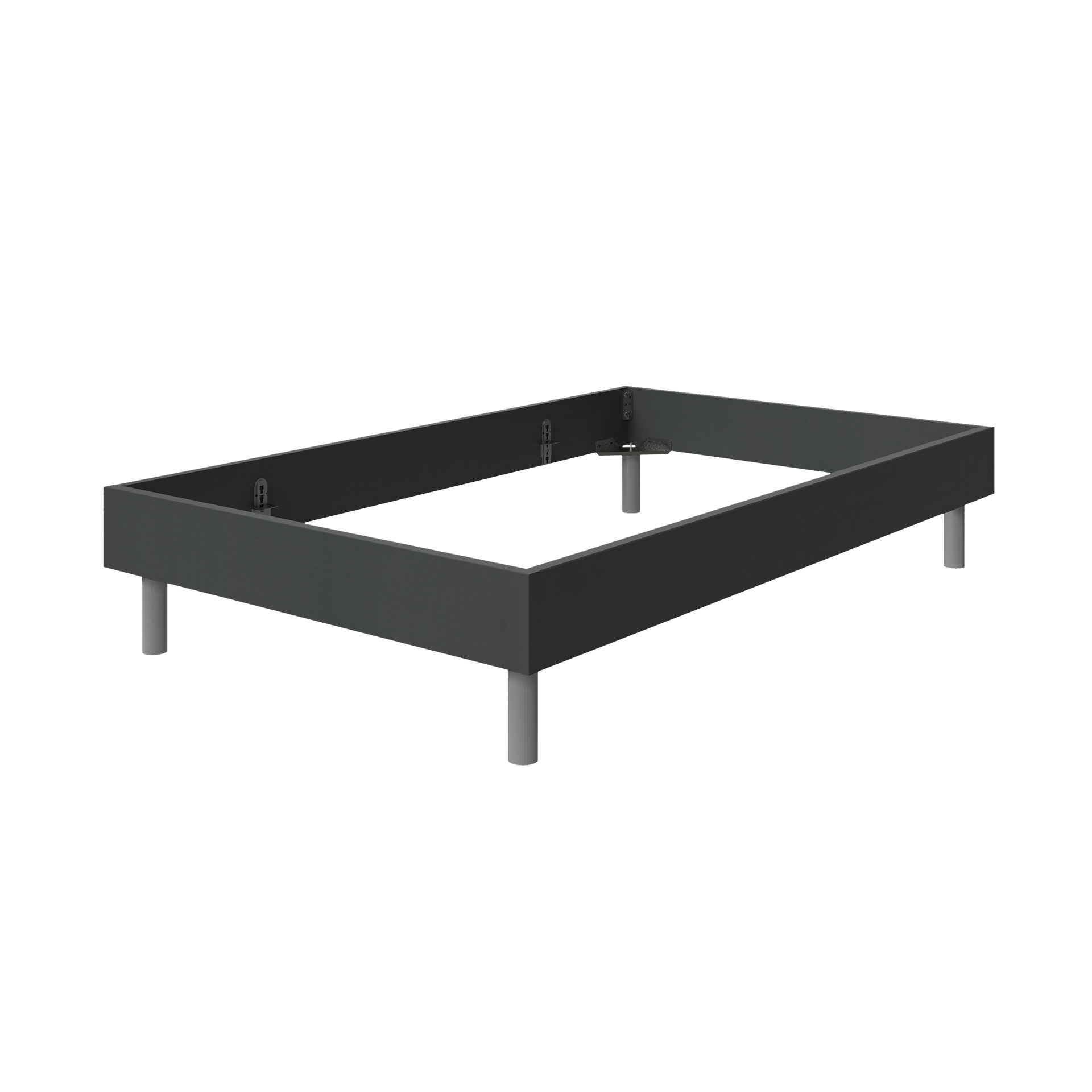 Bettrahmen Easy Beds 100x200 cm Grau 210*109*46 Bettrahmen Easy Beds 100x200 cm Grau 210*109*46