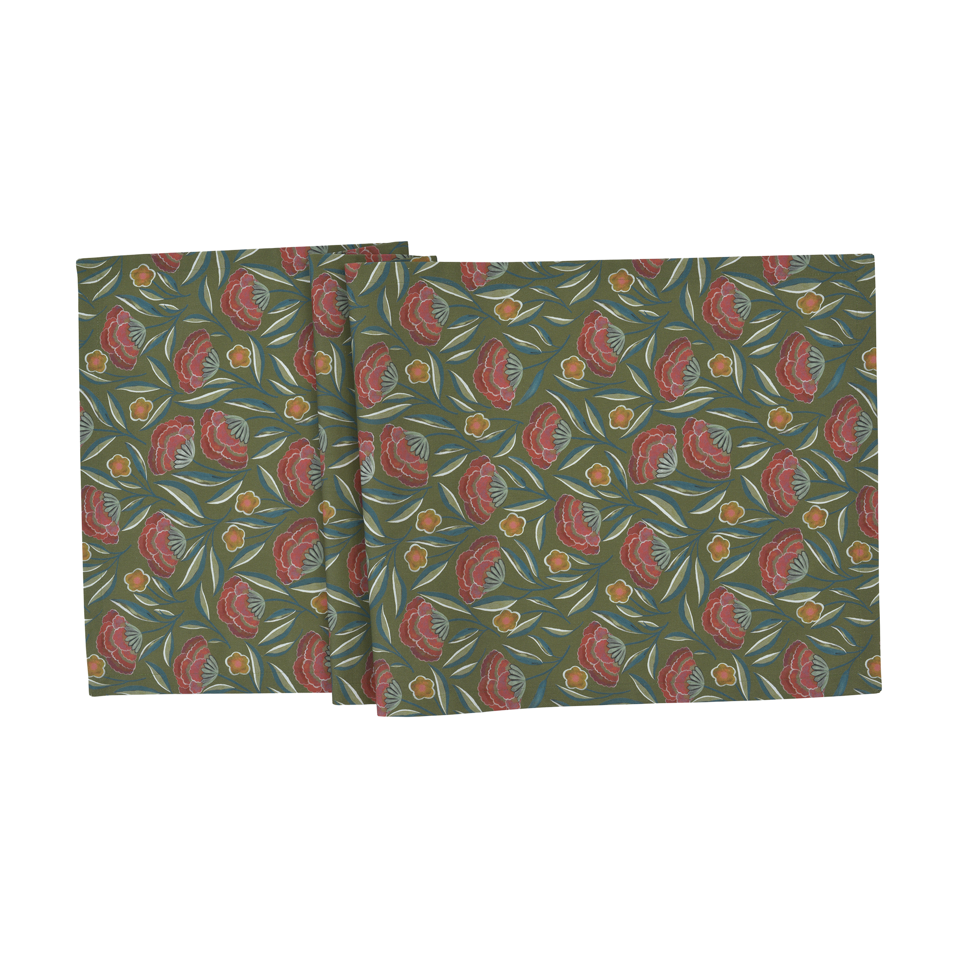 Tischläufer Isadora Olive 50x140 Tischläufer Isadora Olive 50x140