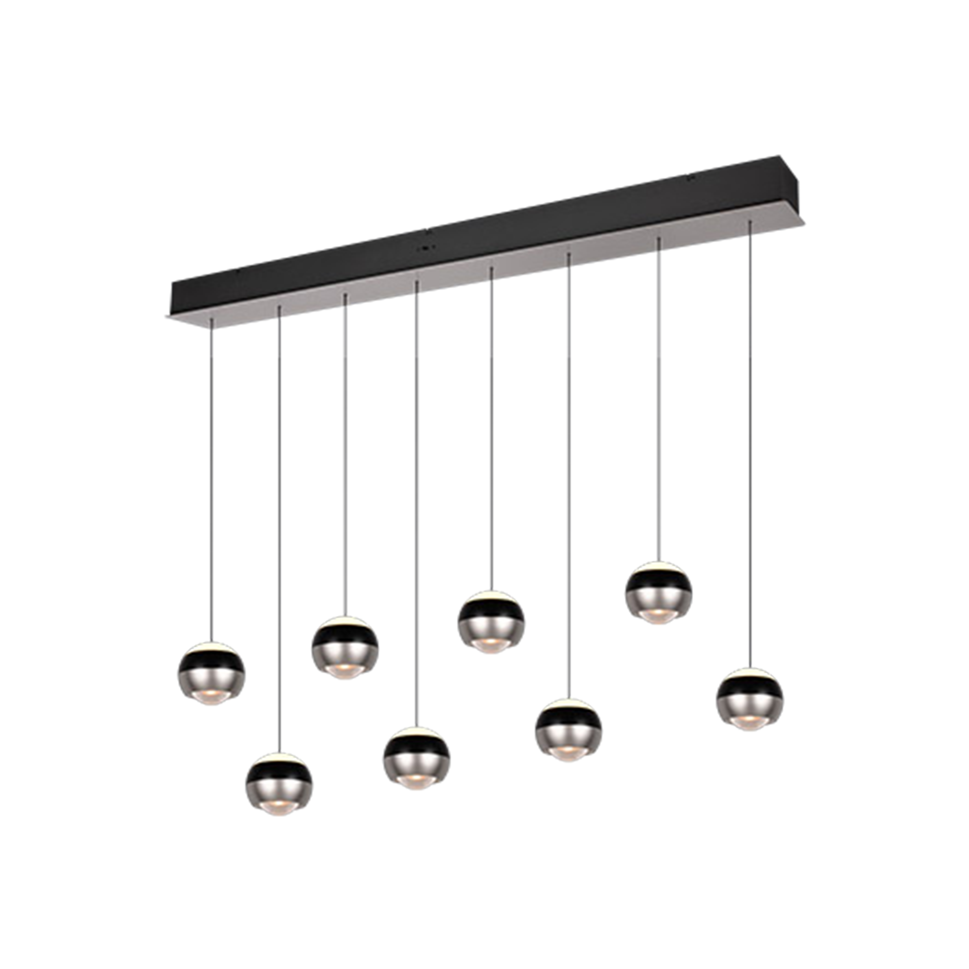 Pendelleuchte Orbit Silber