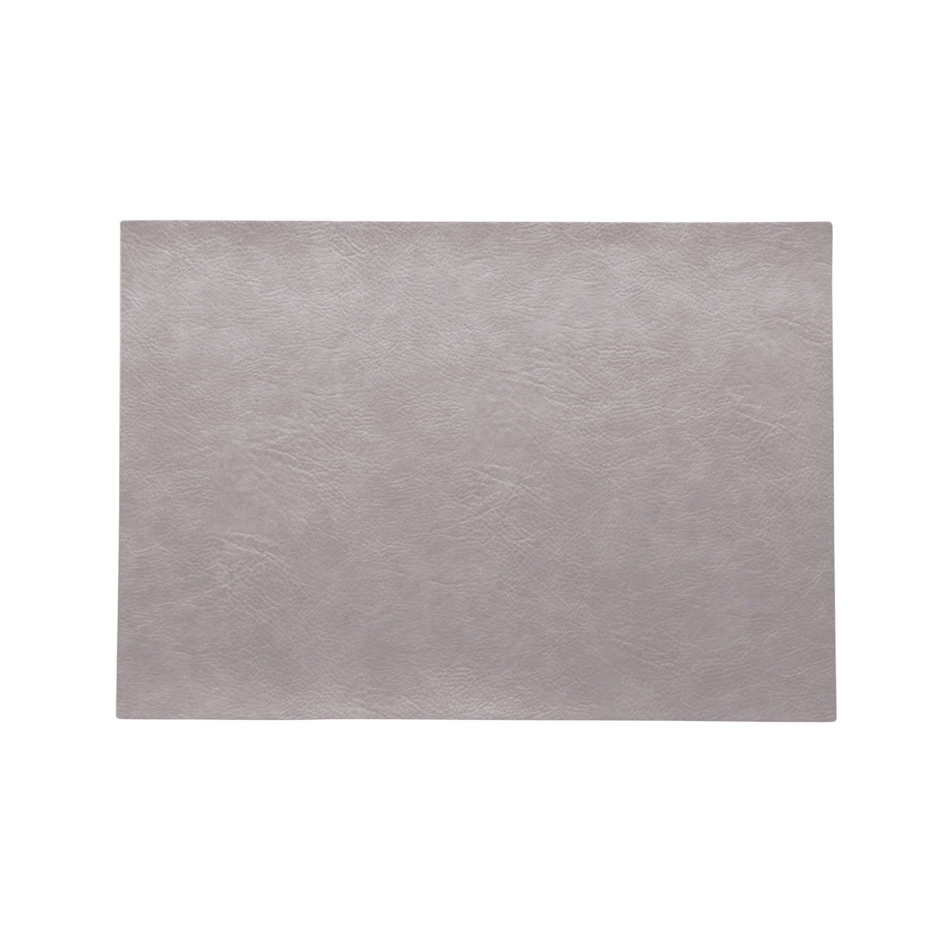 Tischset Vegan Leather grau matt Tischset Vegan Leather grau matt