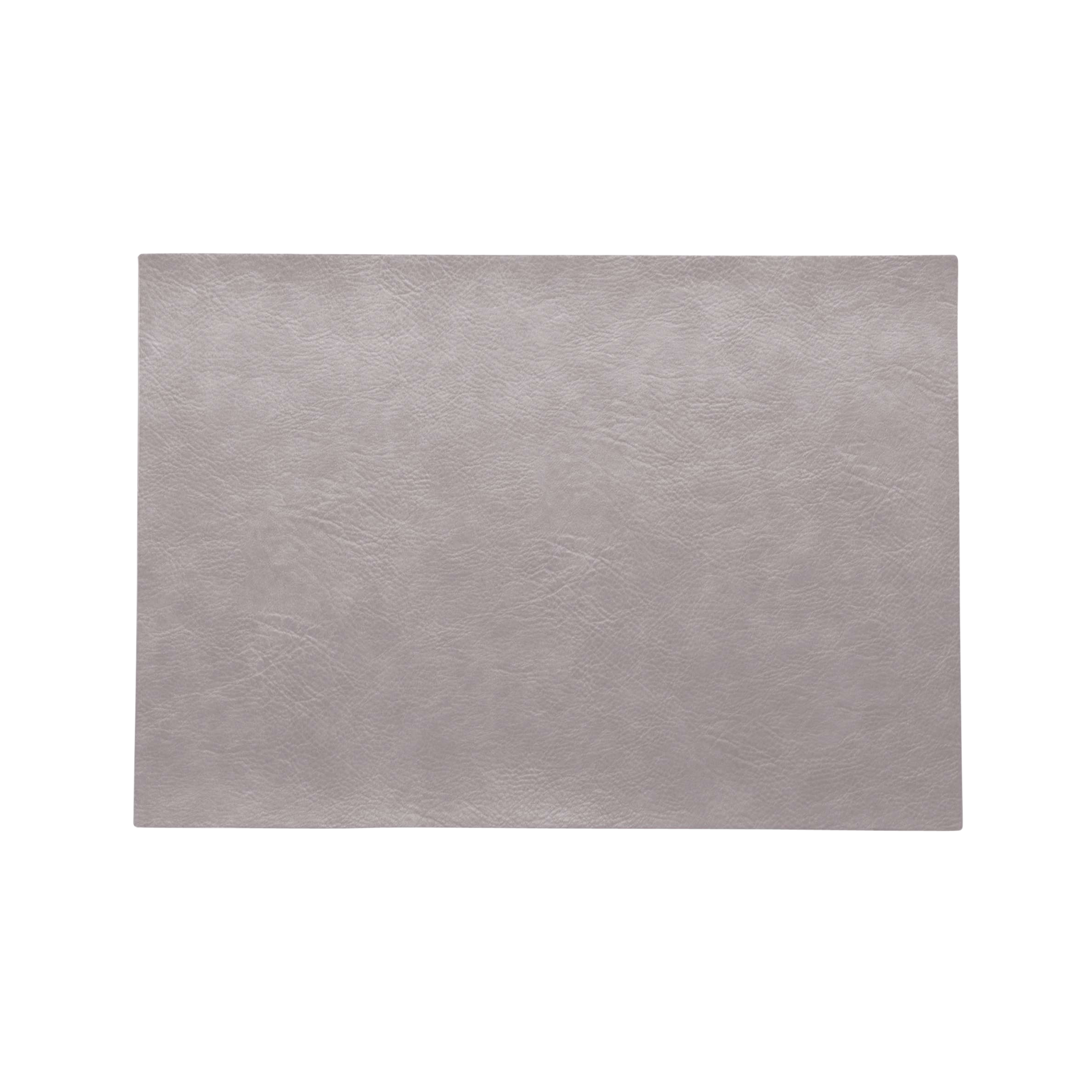 Tischset Vegan Leather grau matt Tischset Vegan Leather grau matt