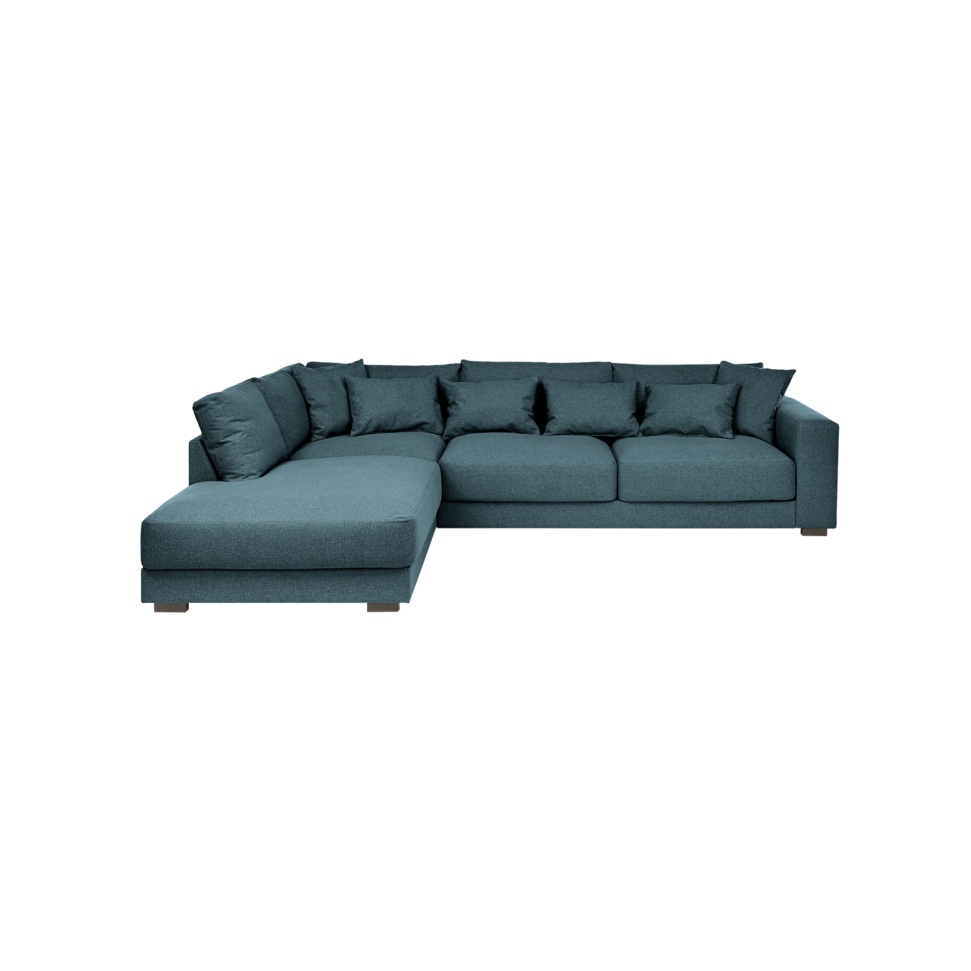 Ecksofa Diego Blau