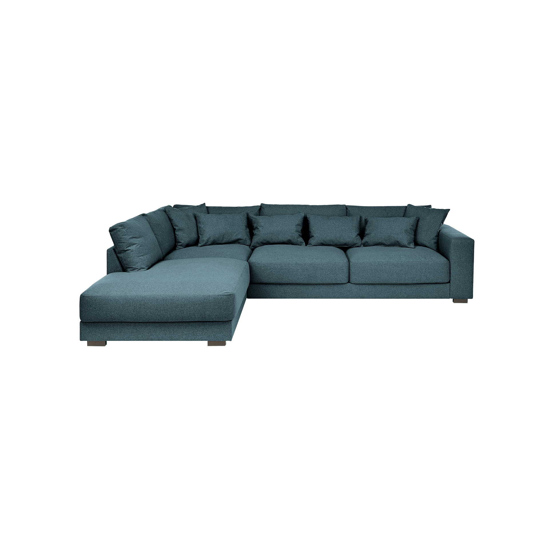 Ecksofa Diego Blau
