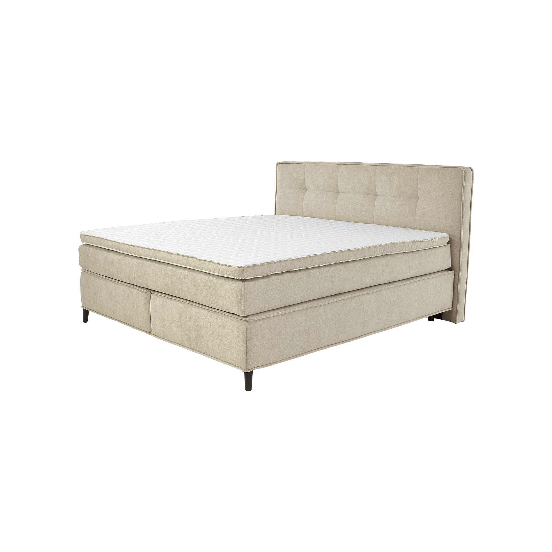 Paul Phillip Boxspringbett Carol Beige 180x200 cm