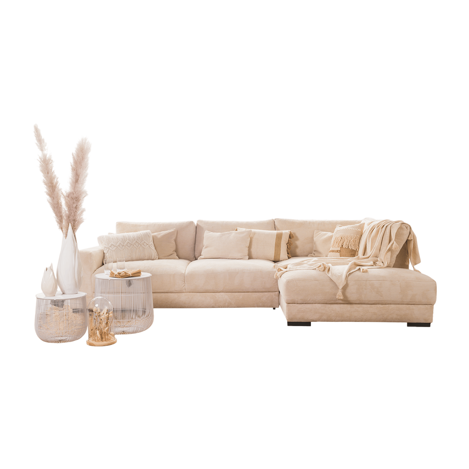 Ecksofa Mirella Beige Ecksofa Mirella Beige