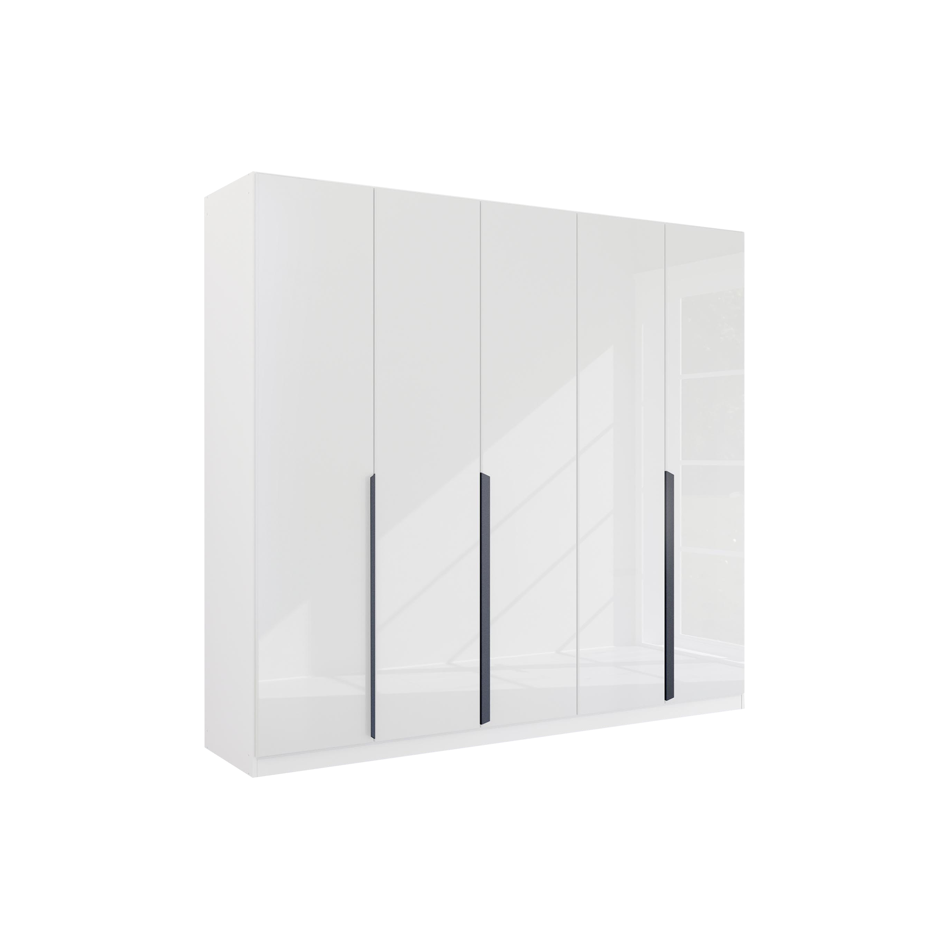 Drehtürenschrank Mood 5-türig Grau 54*226*210 Drehtürenschrank Mood 5-türig Grau 54*226*210
