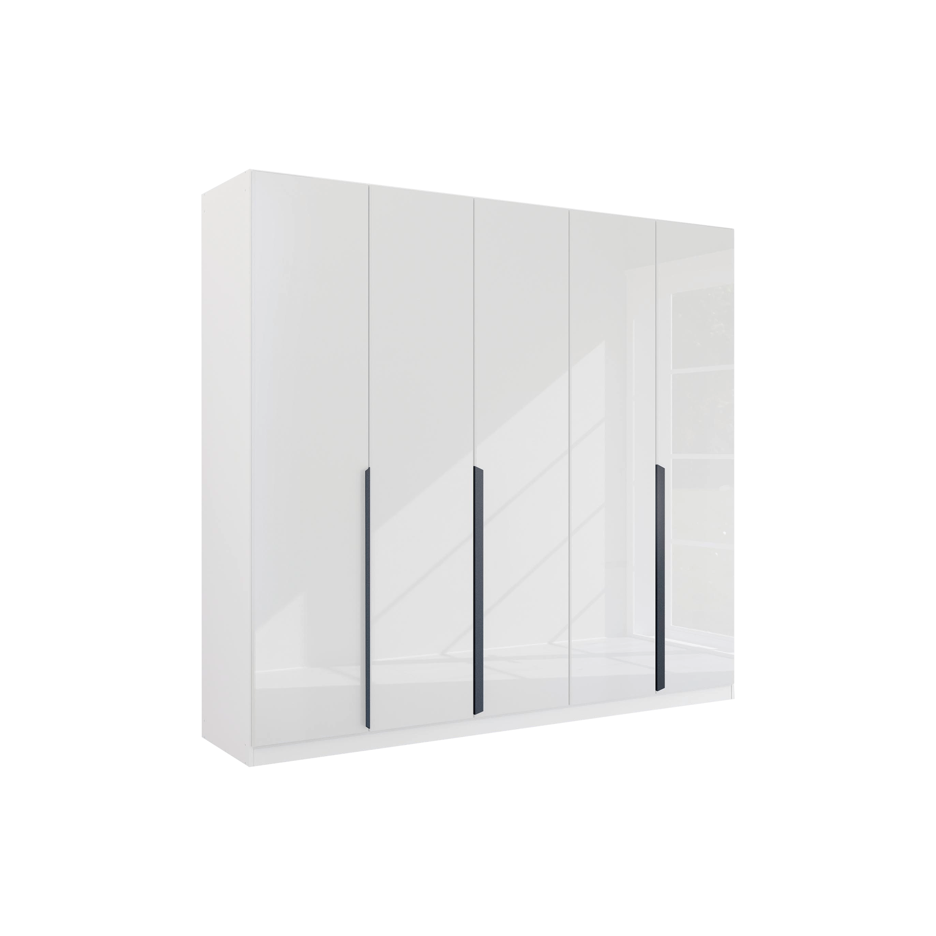 Drehtürenschrank Mood 5-türig Grau 54*226*210
