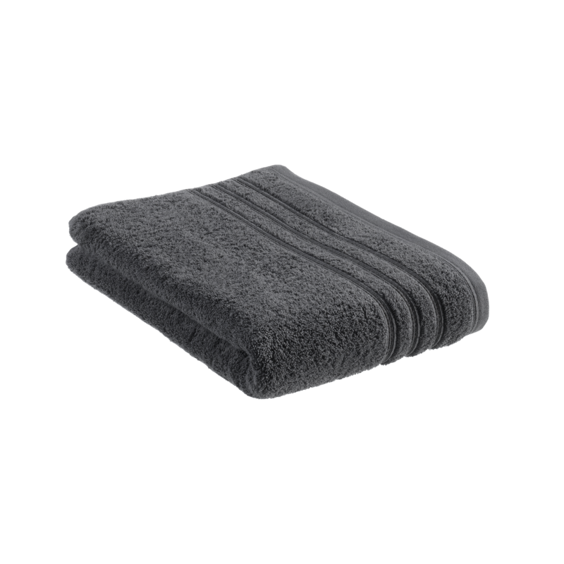 Casea Duschtuch Casea Alicante Anthrazit 70x140cm