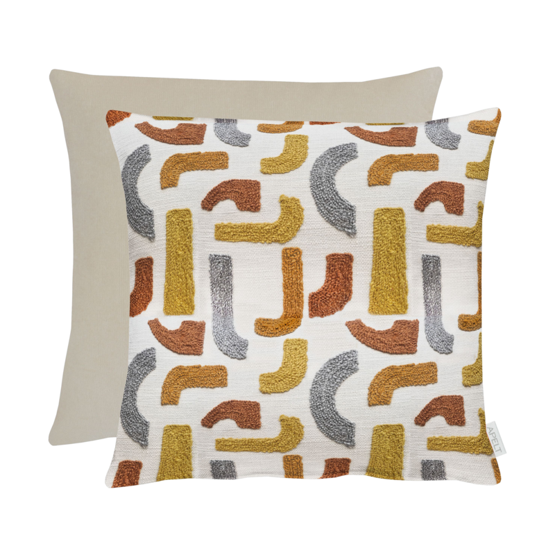Kissen Rio Gelb/Bunt 45x45cm Kissen Rio Gelb/Bunt 45x45cm