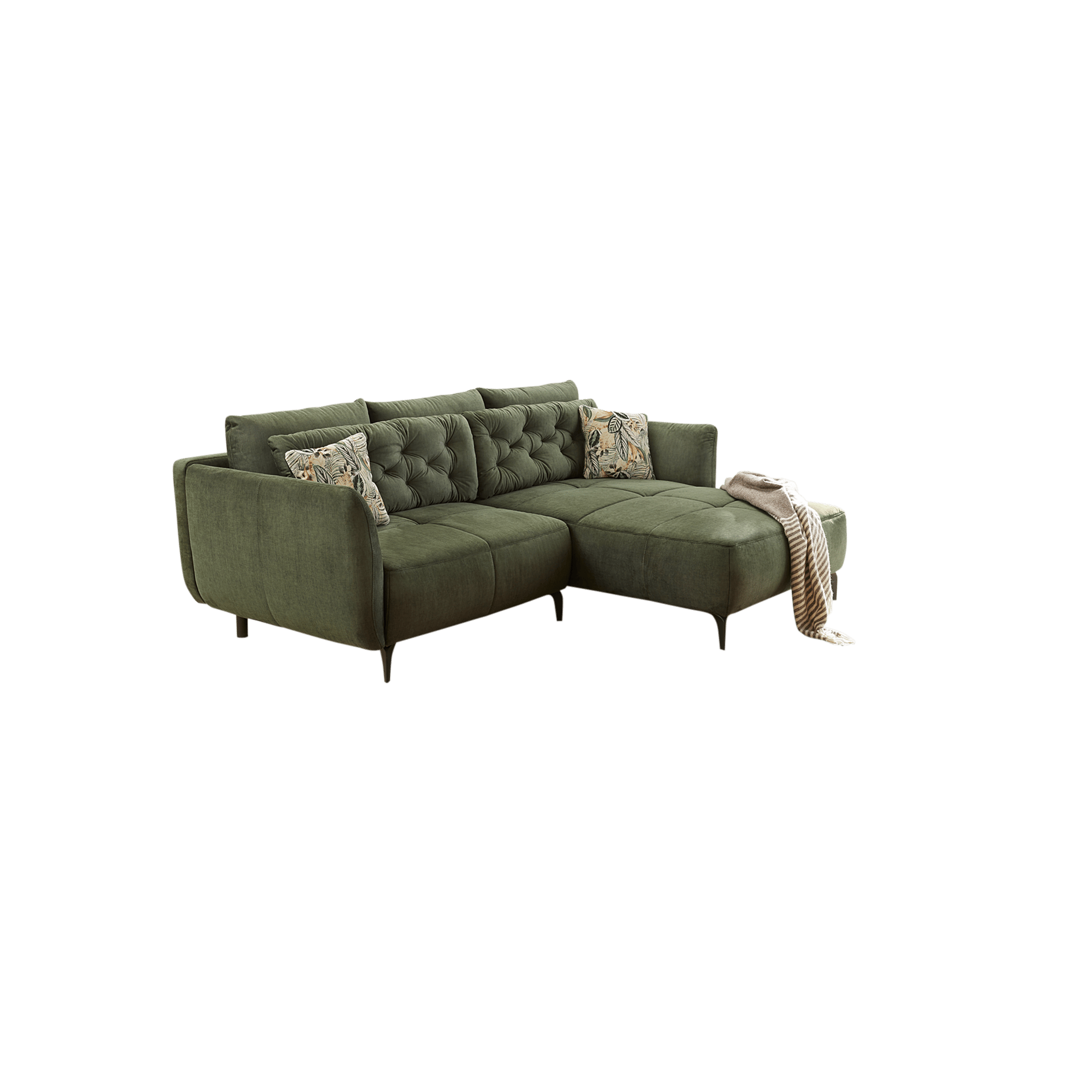 Ecksofa Samja Grün Ecksofa Samja Grün
