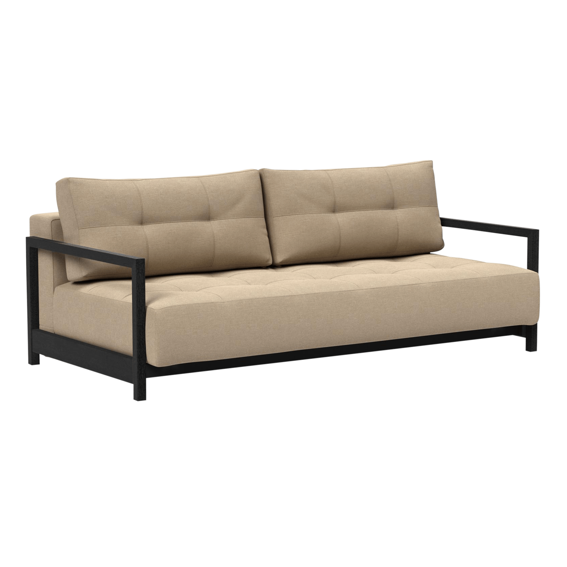INNOVATION LIVING Schlafsofa Bifrost Bezug Mocha, Gestell Schwarz INNOVATION LIVING Schlafsofa Bifrost Bezug Mocha, Gestell Schwarz