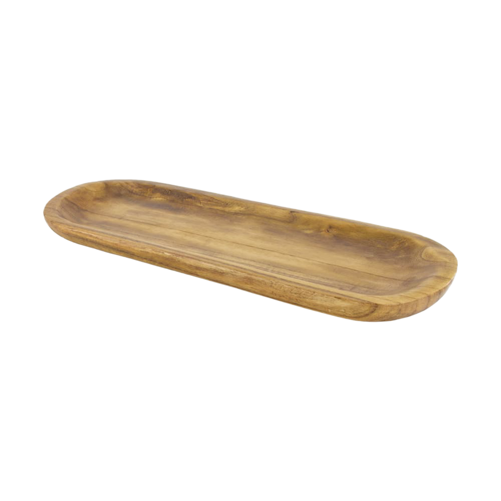 Tablett Paulownia Braun