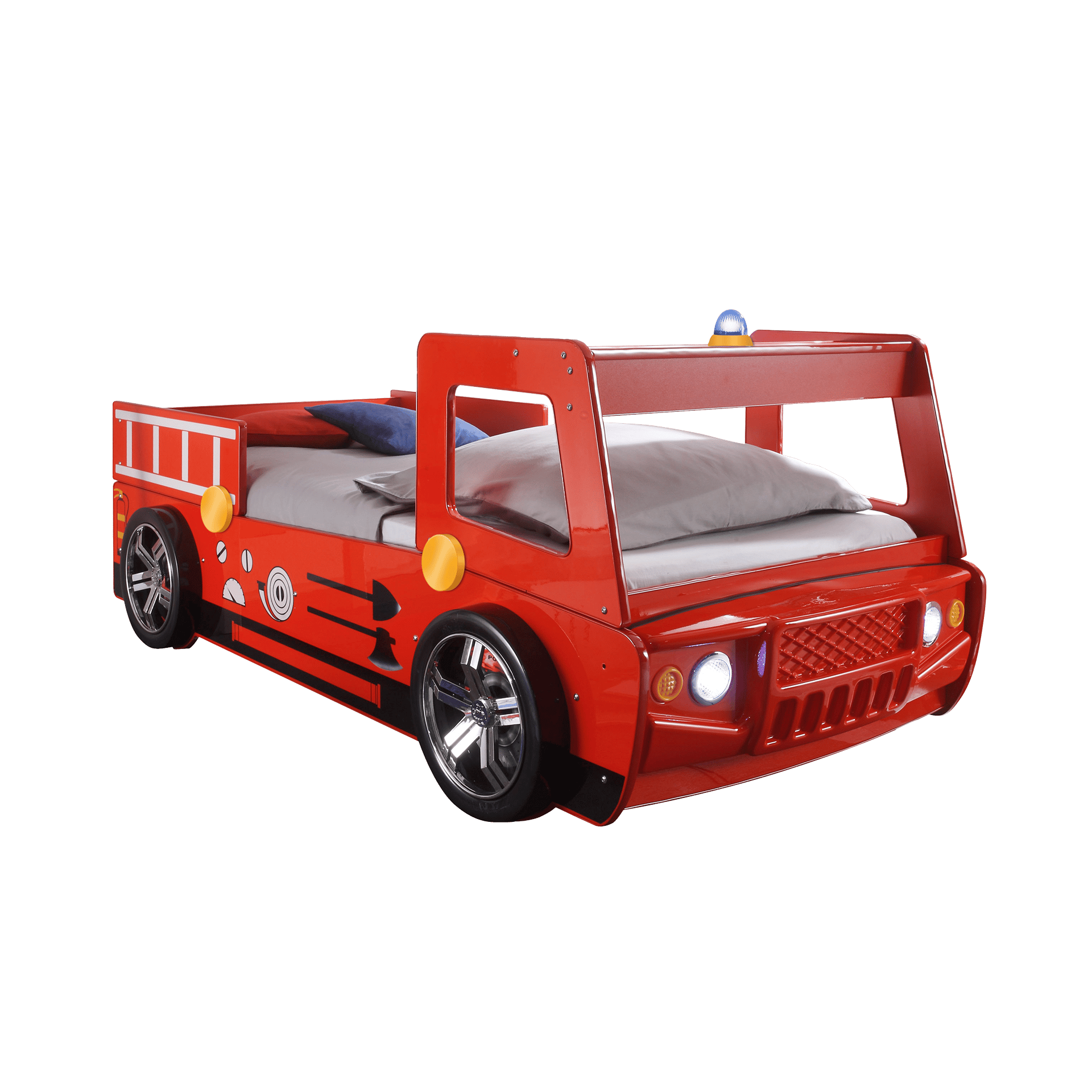 Spielbett Feuerwehr Rot 90x200 cm Spielbett Feuerwehr Rot 90x200 cm