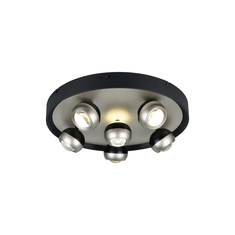 Deckenleuchte ORBIT Nickel Matt Deckenleuchte ORBIT Nickel Matt