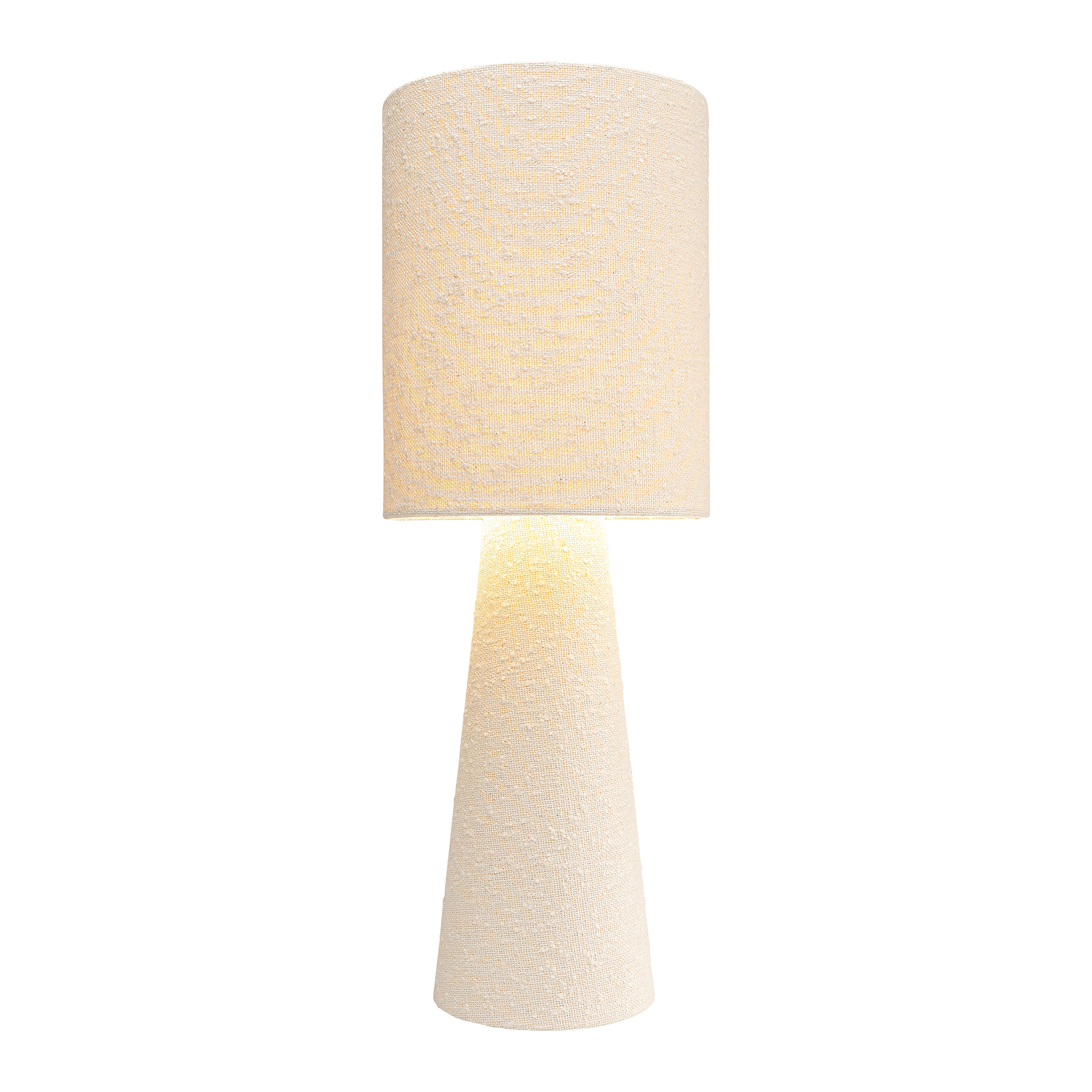 Kare Tischleuchte Marleen Beige