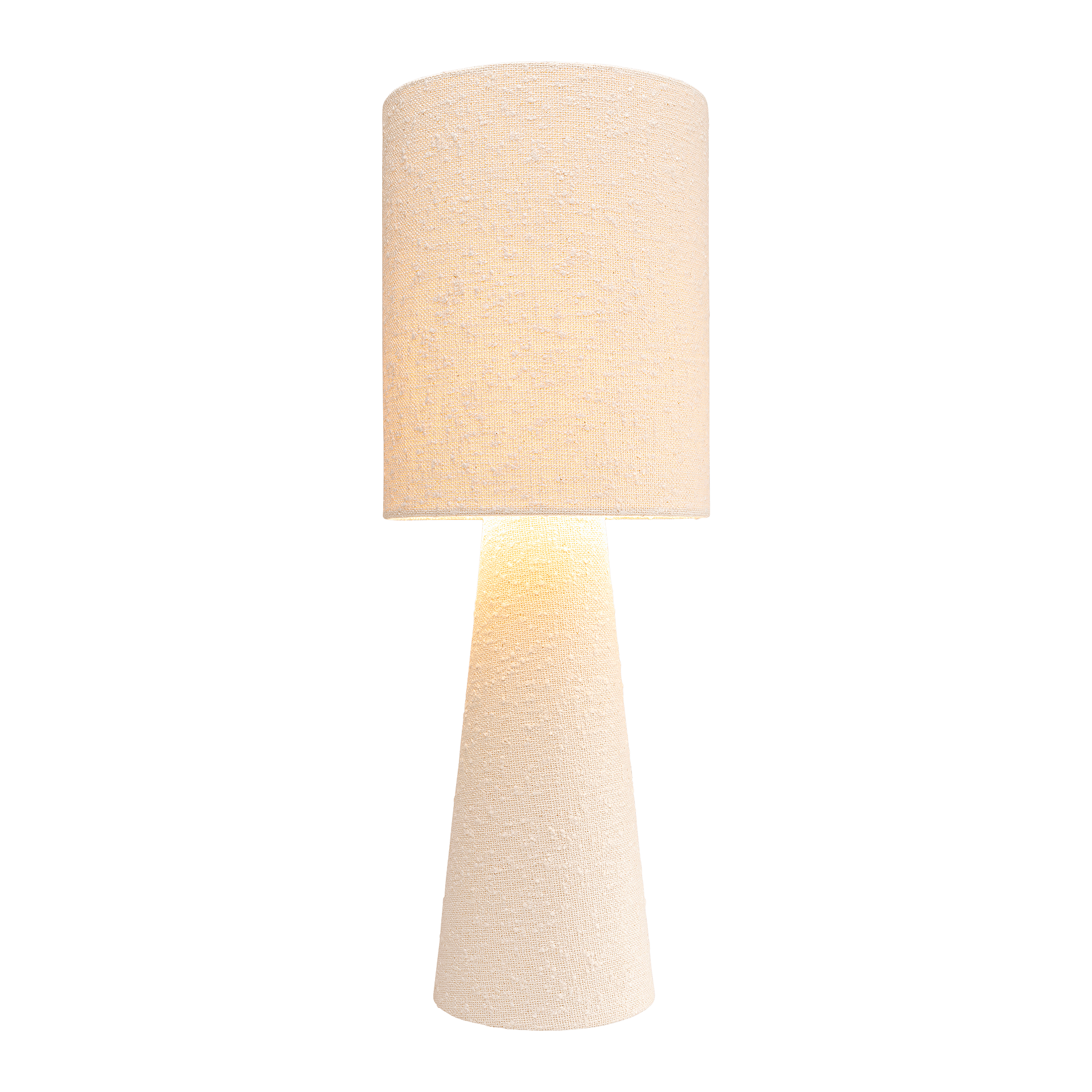 Kare Tischleuchte Marleen Beige