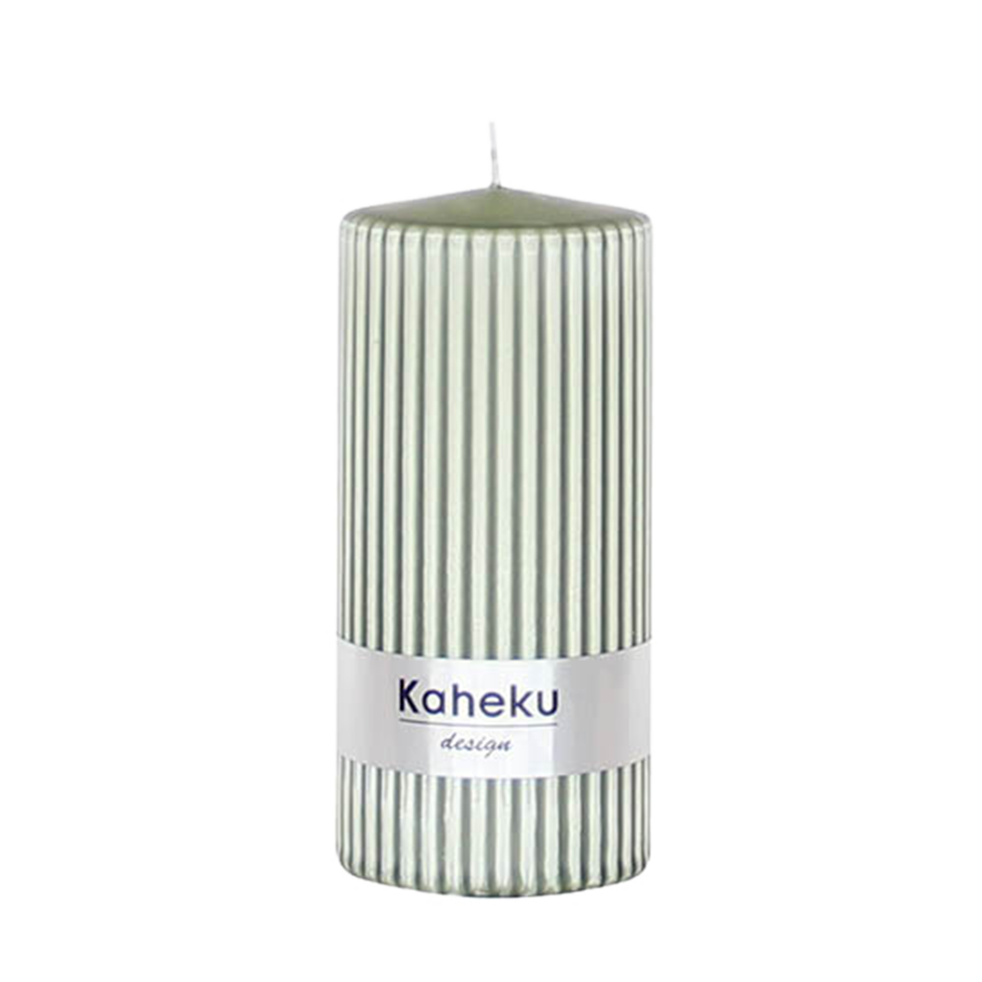 Kerze Powder Oliv