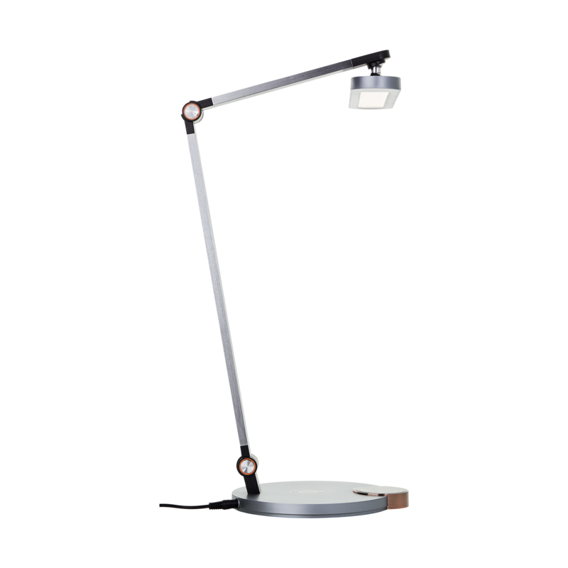 Tischleuchte Officehero Grau