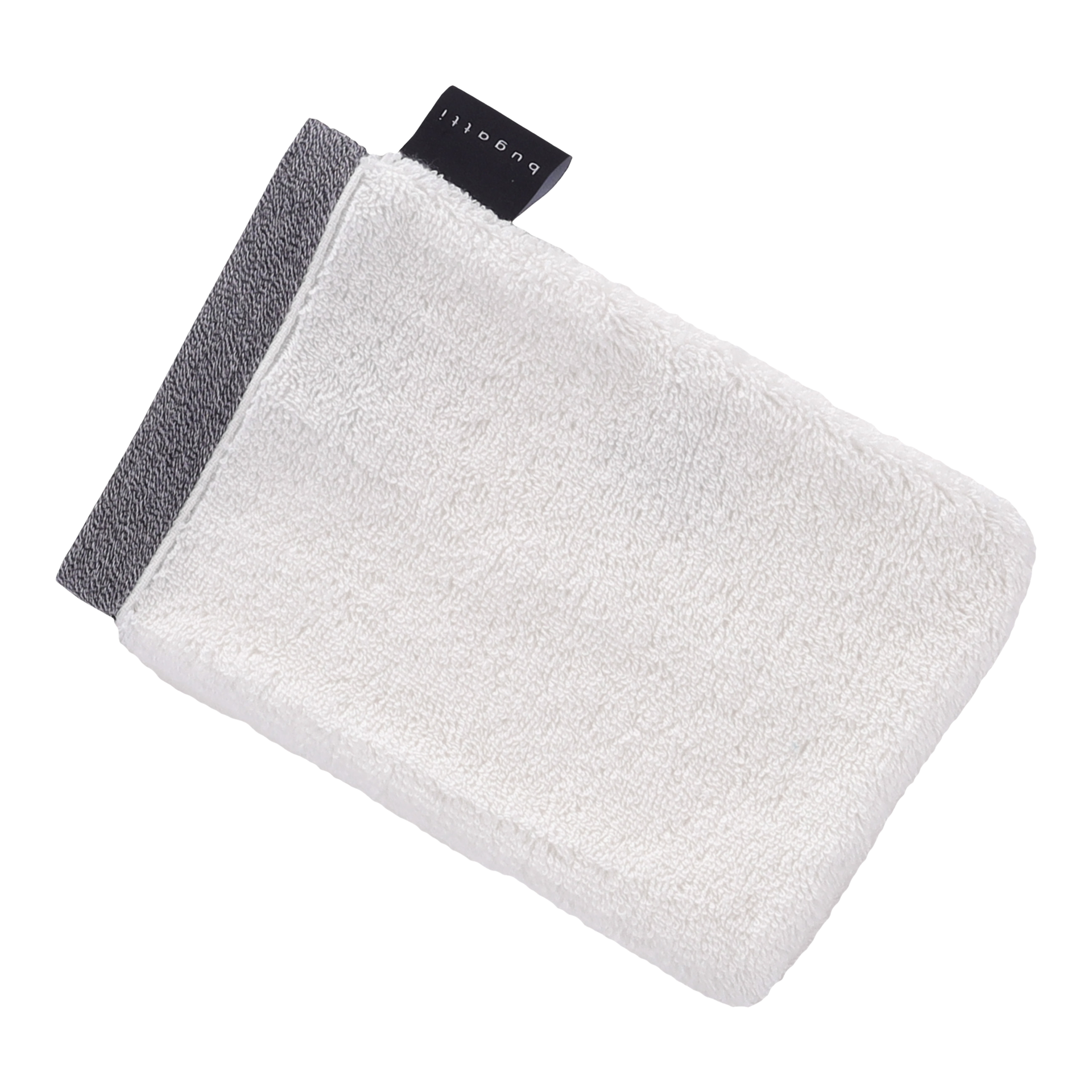 bugatti Waschhandschuh Prato Weiß 16x22cm