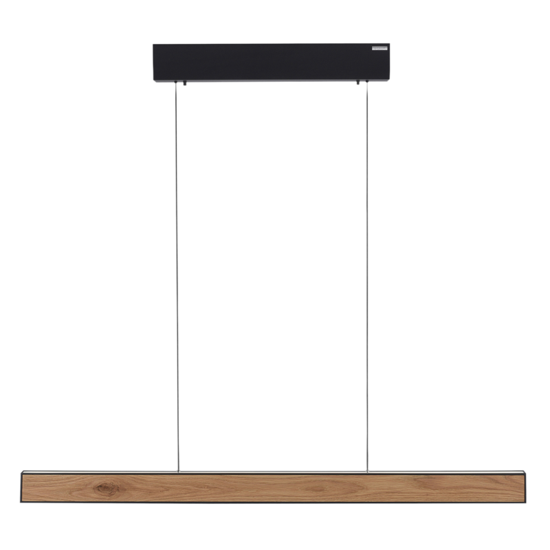 Pendelleuchte PURE E-Motion Oak/Black Pearl