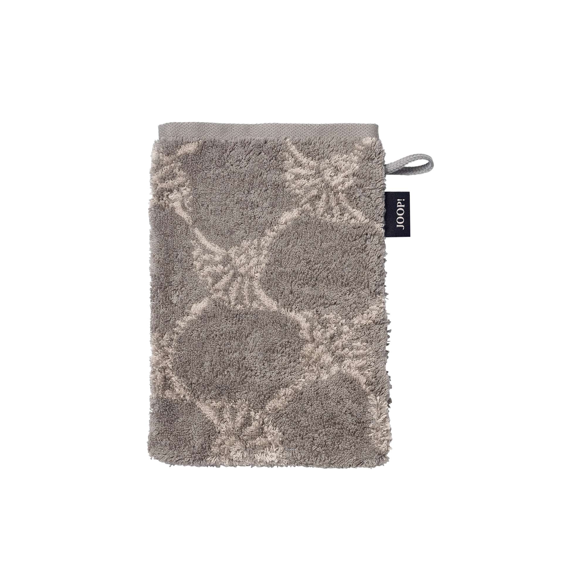 JOOP! Waschhandschuh Cornflower Graphit 16x22cm JOOP! Waschhandschuh Cornflower Graphit 16x22cm
